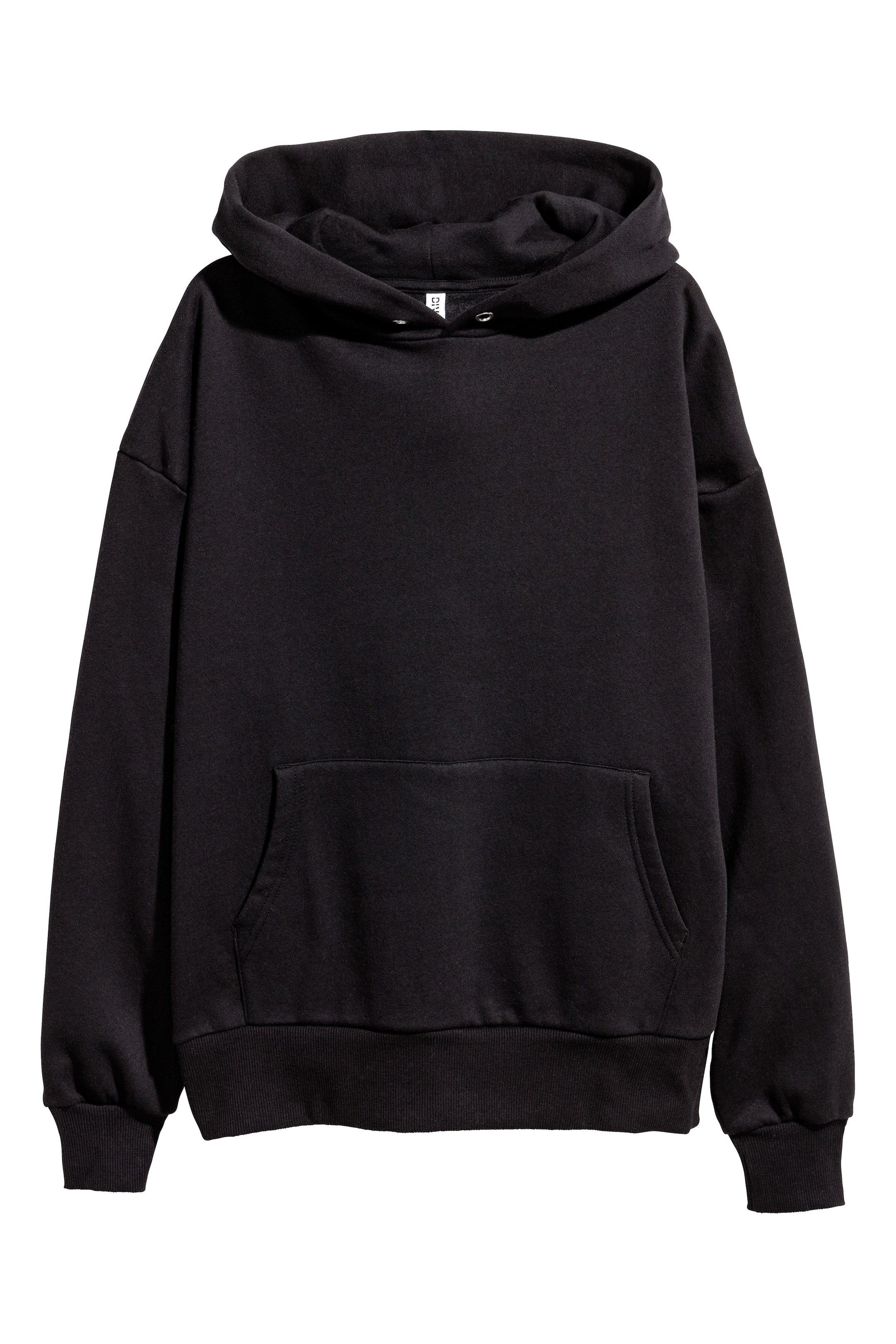 View larger image: Oversized hooded top - Black - Ladies | H&M GB 1