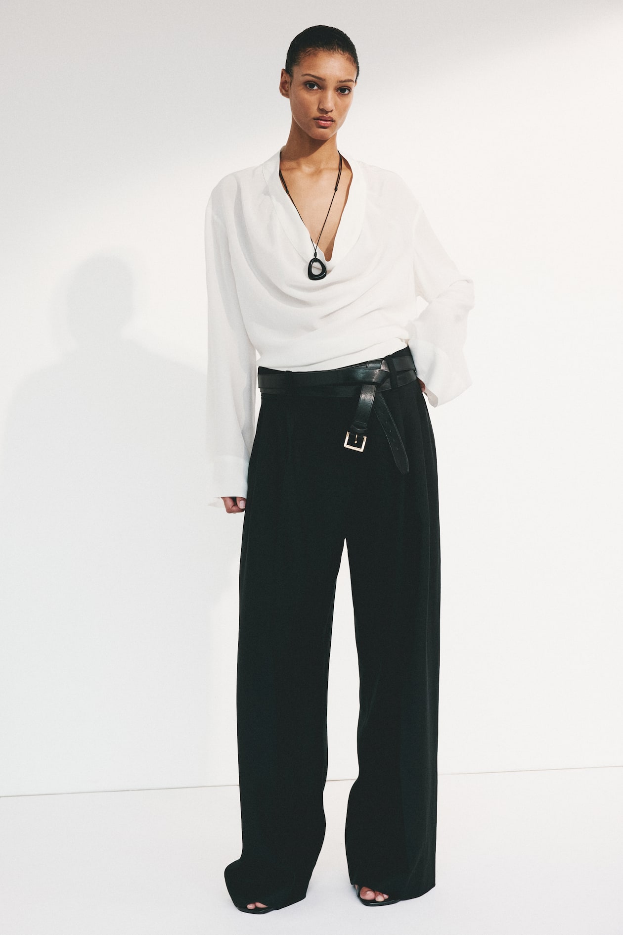 Cowl-Neck Blouse - image 2