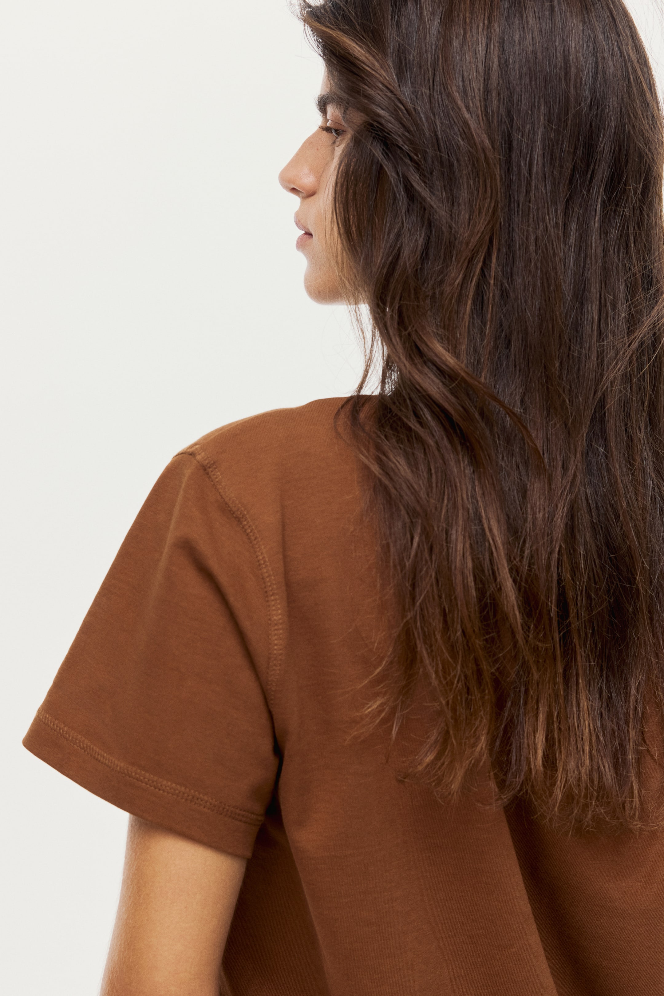 Ingrandisci l'immagine: T-shirt oversize in cotone - Marrone - DONNA | H&M CH 3