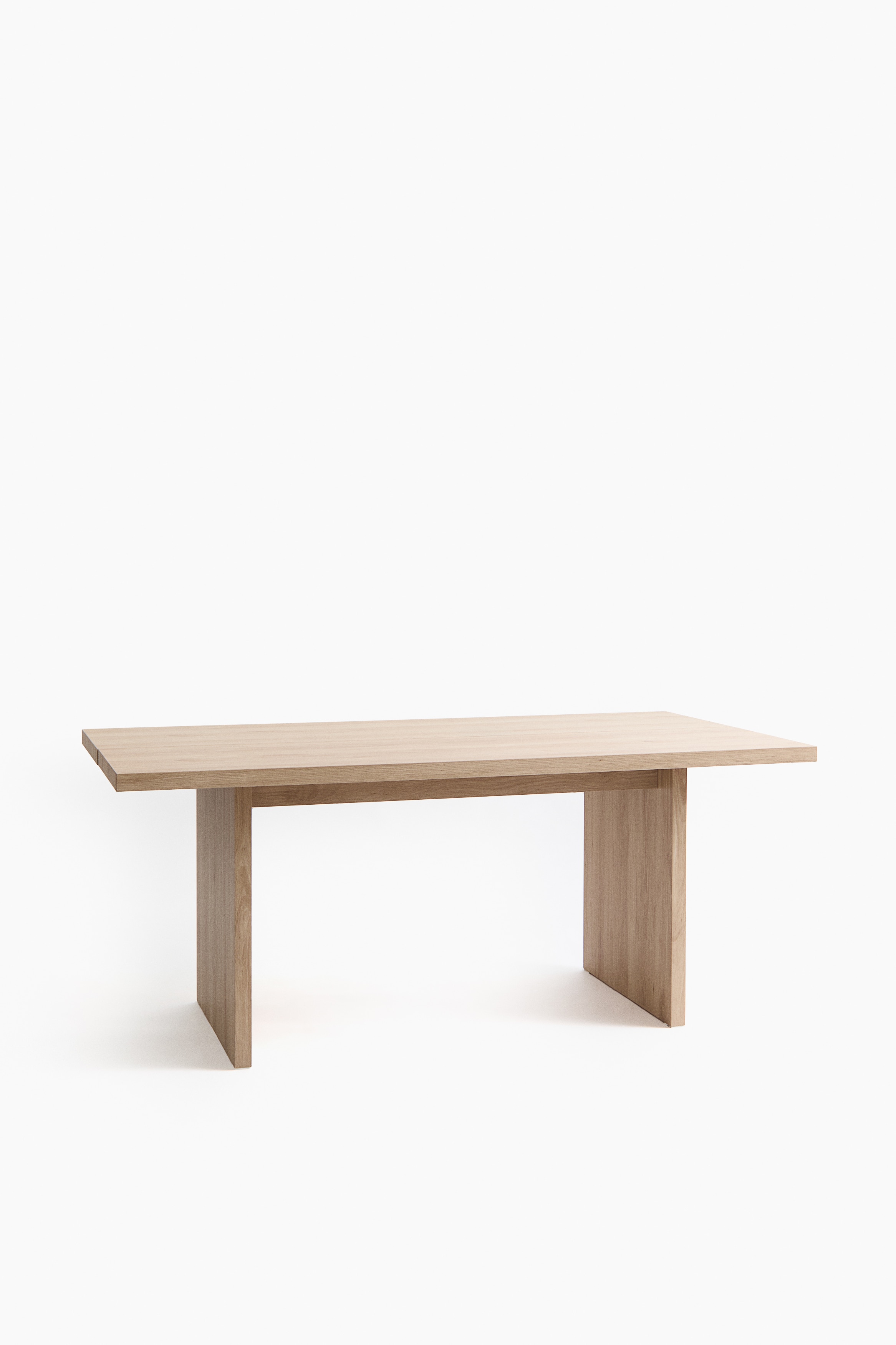 Grande Table À Manger - Mdf, Naturel