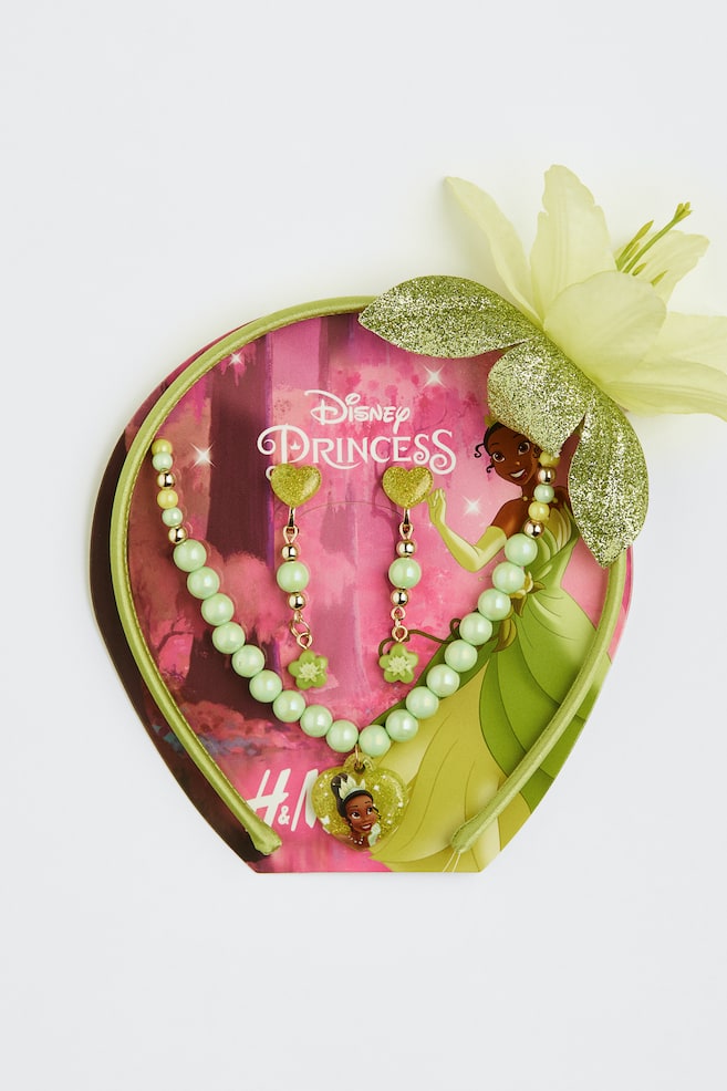 Jewellery set - Light green/Disney Princesses/Turquoise/Disney Princesses - 1