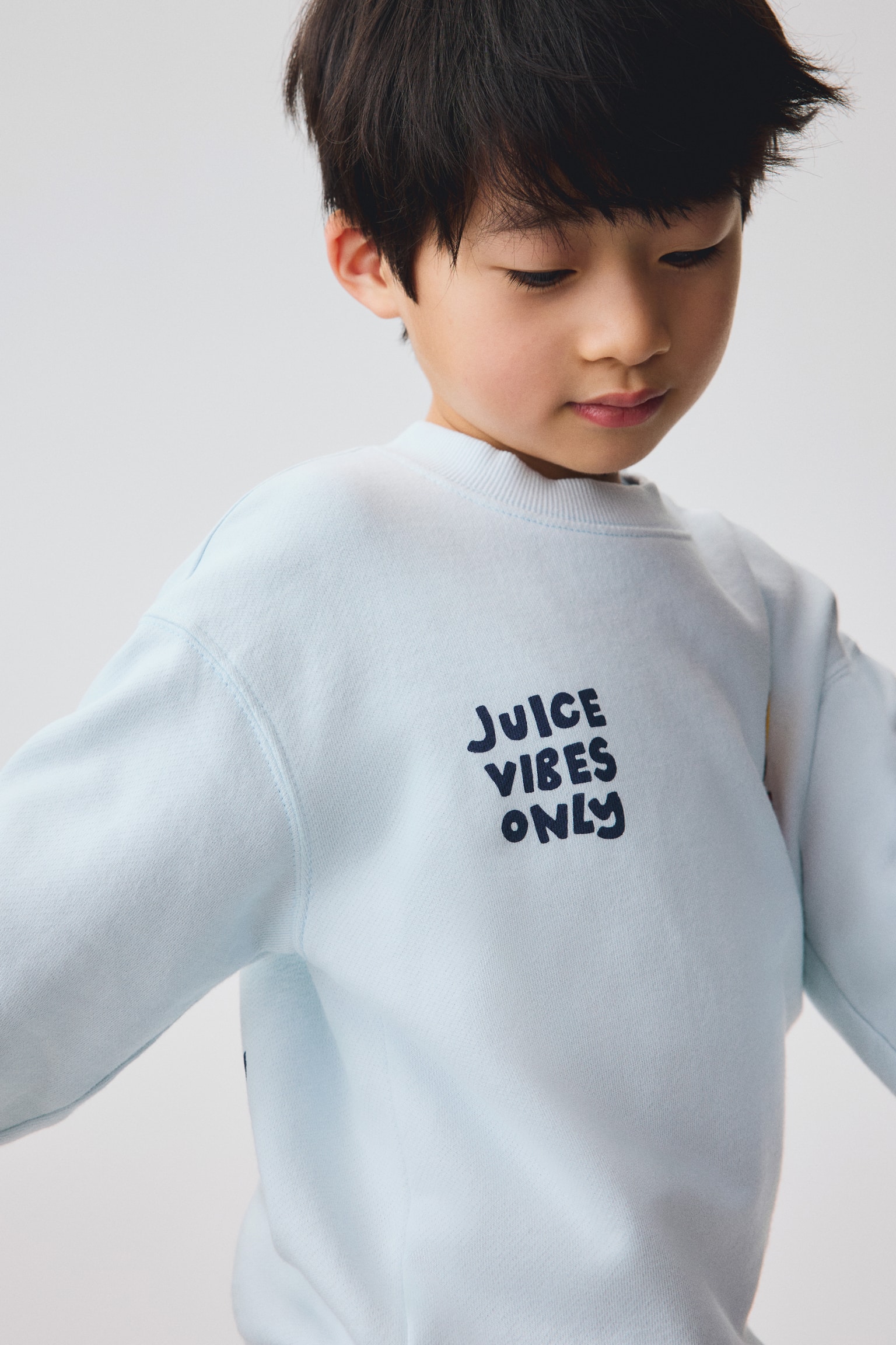 Printed sweatshirt - Light blue/Juice Vibes/Blue/Sunshine - 4