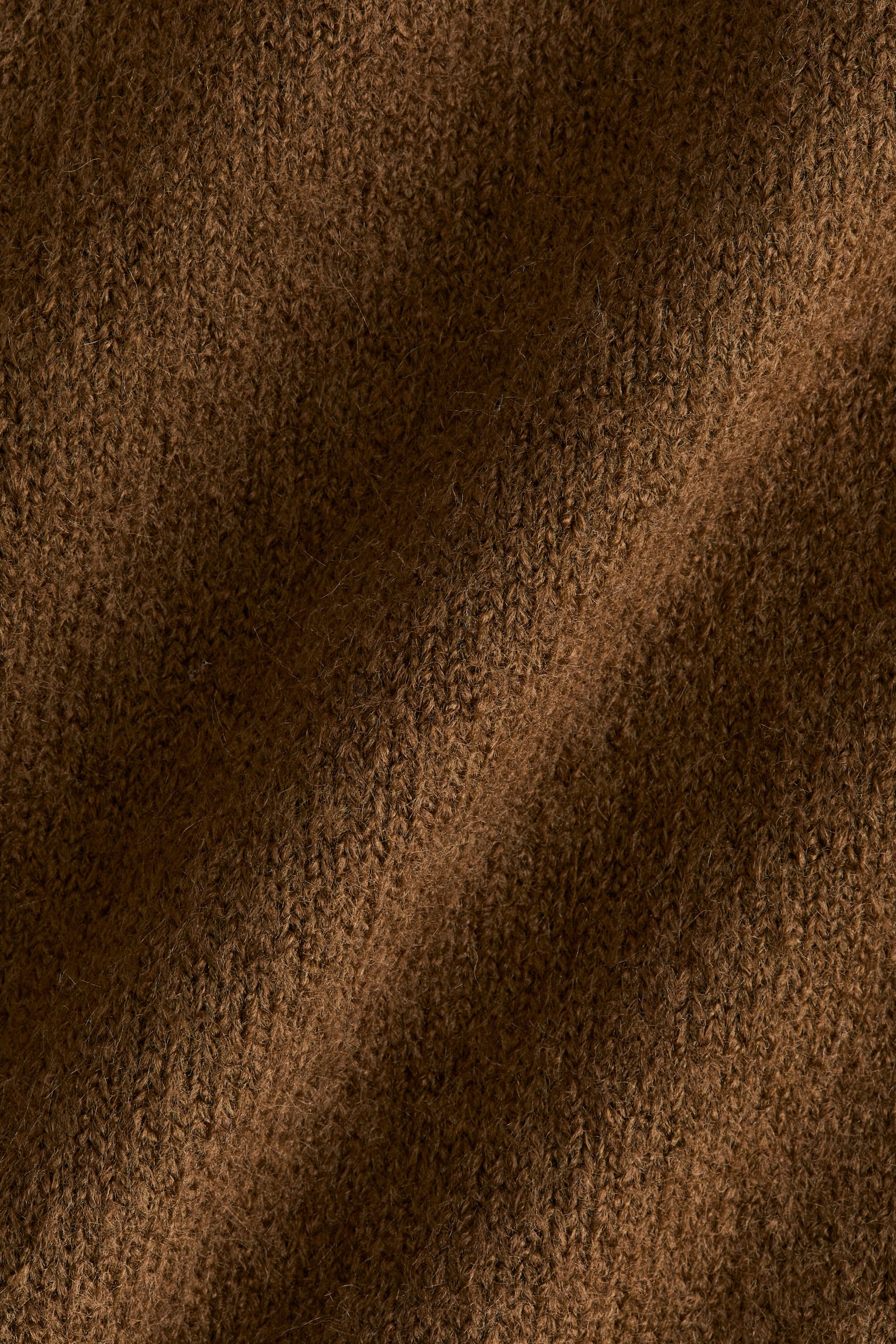 Oversized jumper - Dark brown/Dark grey marl/Cream/Red - 5