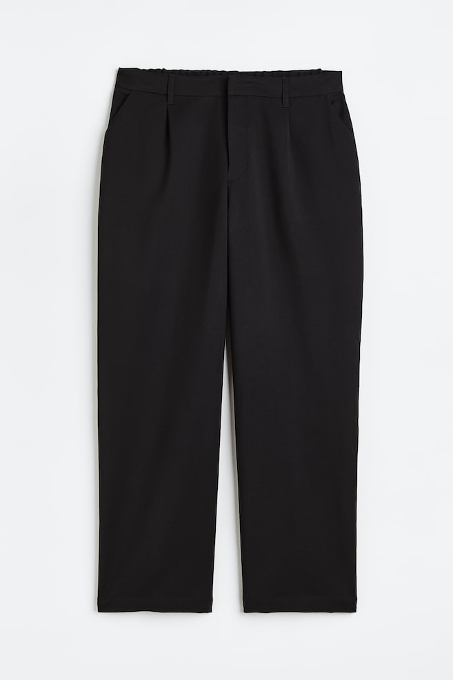 H&M+ Tailored trousers - Black/Light blue/Pink - 1