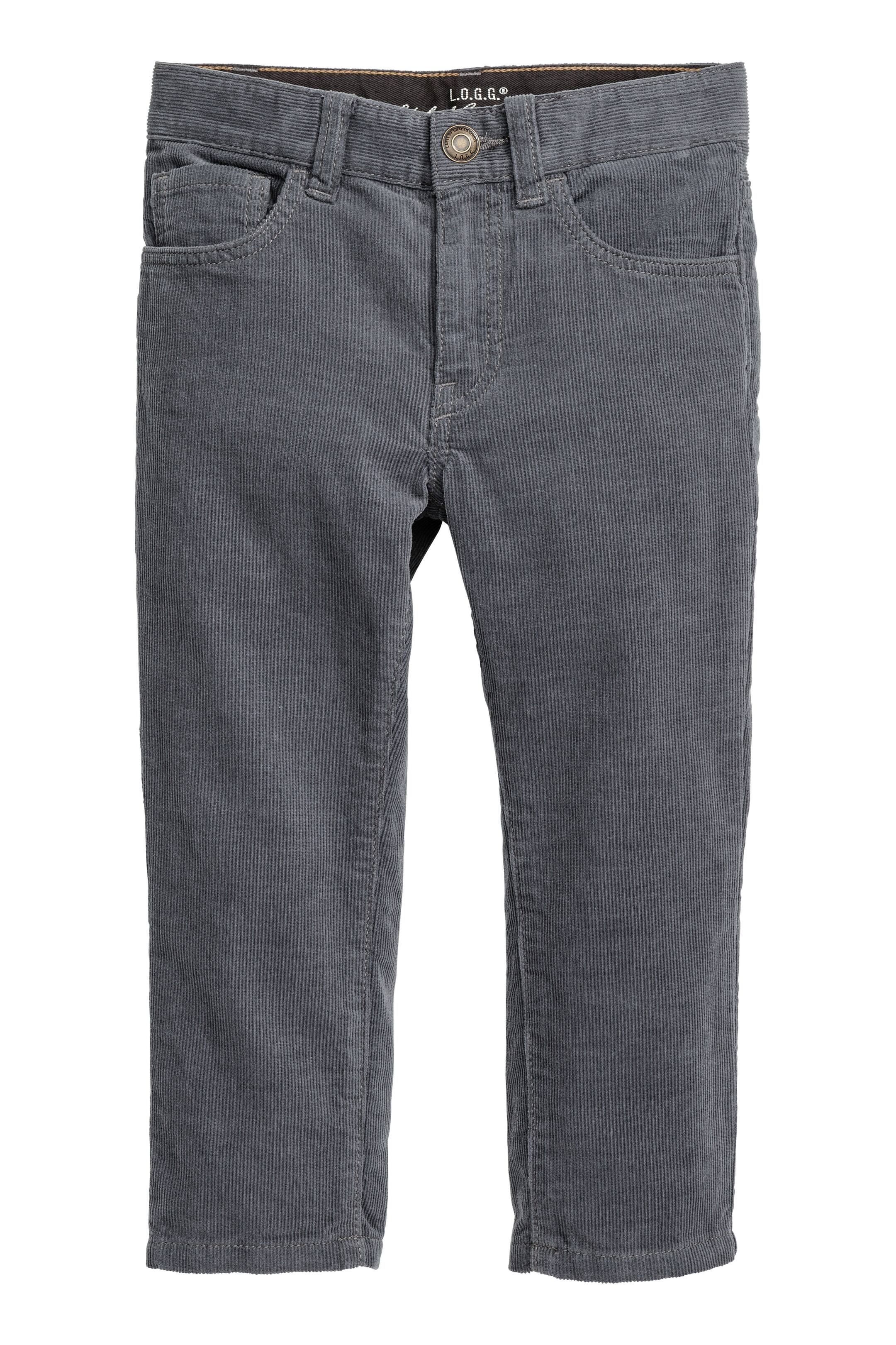 View larger image: Corduroy trousers - Grey - Kids | H&M GB 1