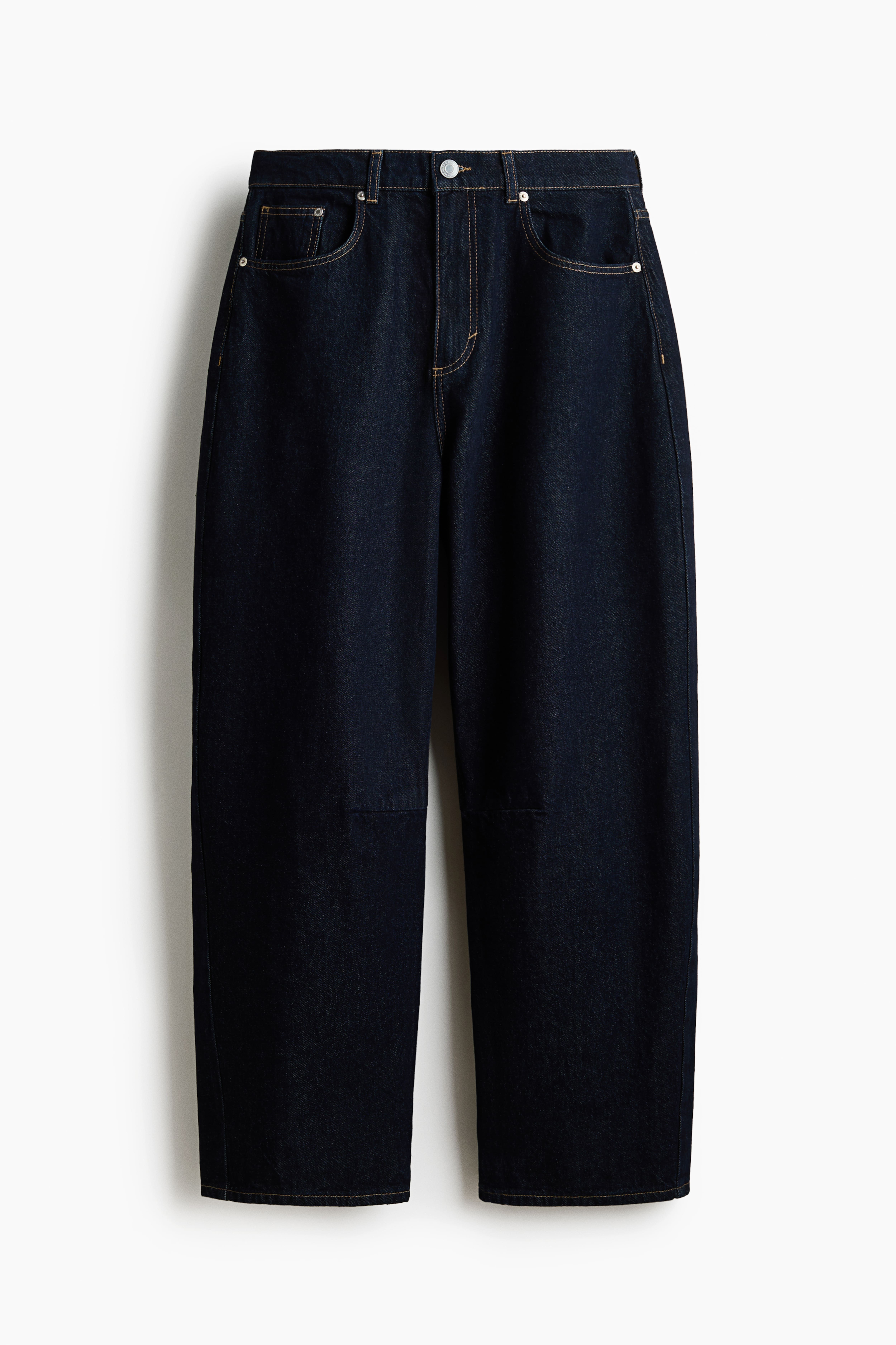 Baggy Barrel-Leg Jeans