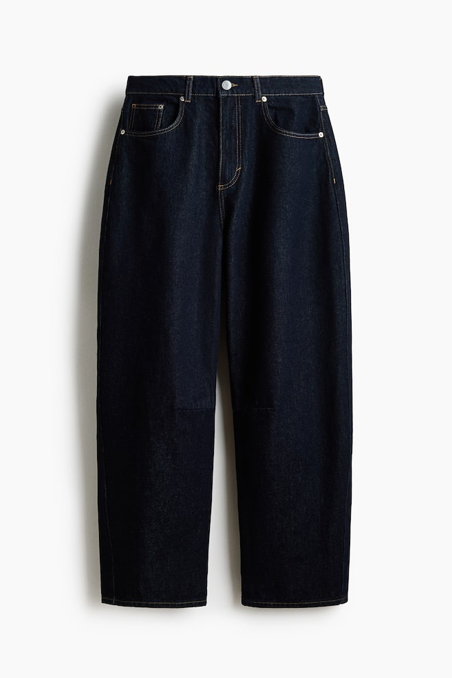 Baggy Barrel Jeans - Mørk denimblå/Lys denimblå/Lys denimgrå - 1