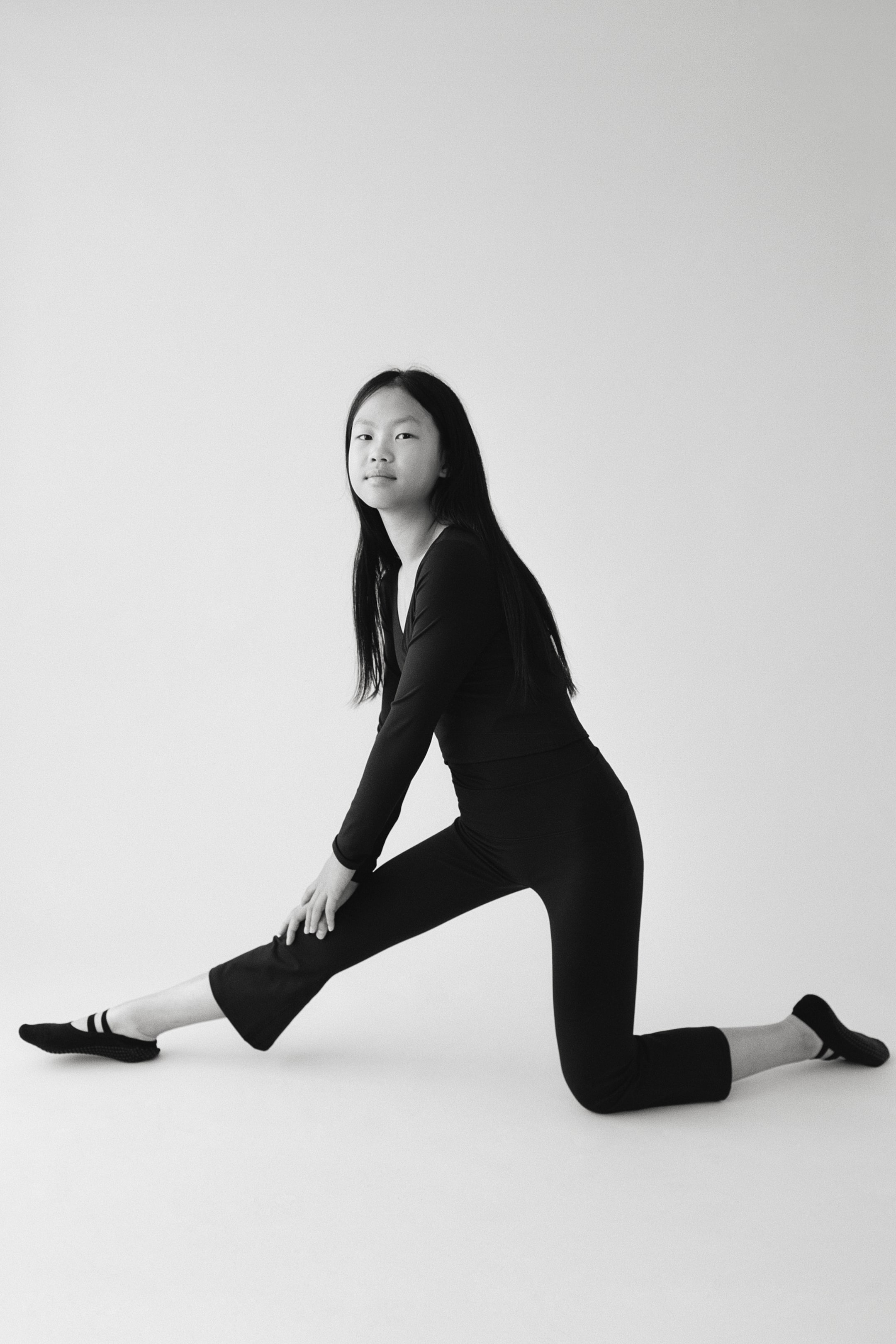 Flared Capri Yoga Leggings with SoftMove™