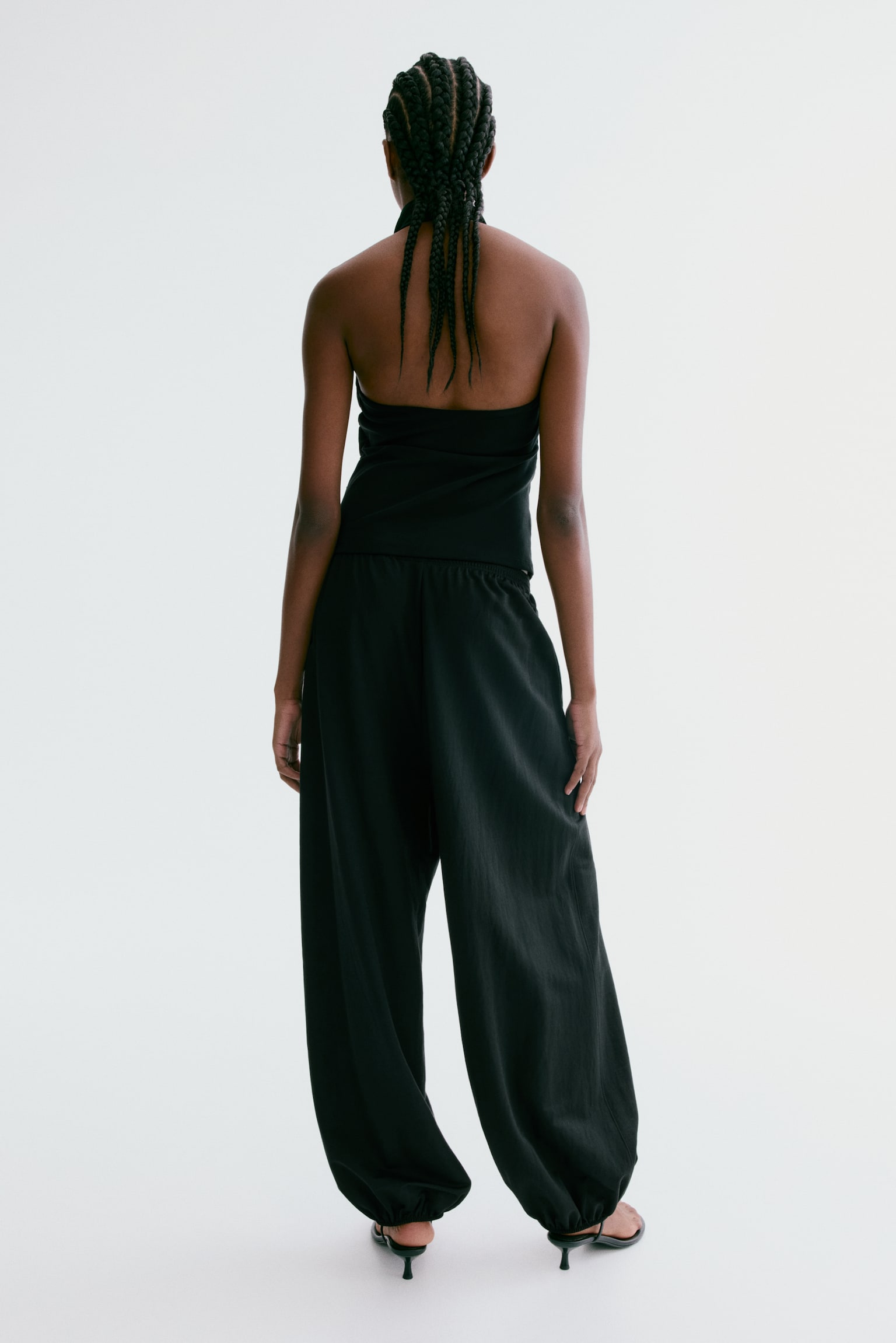 Balloon-leg joggers - 6