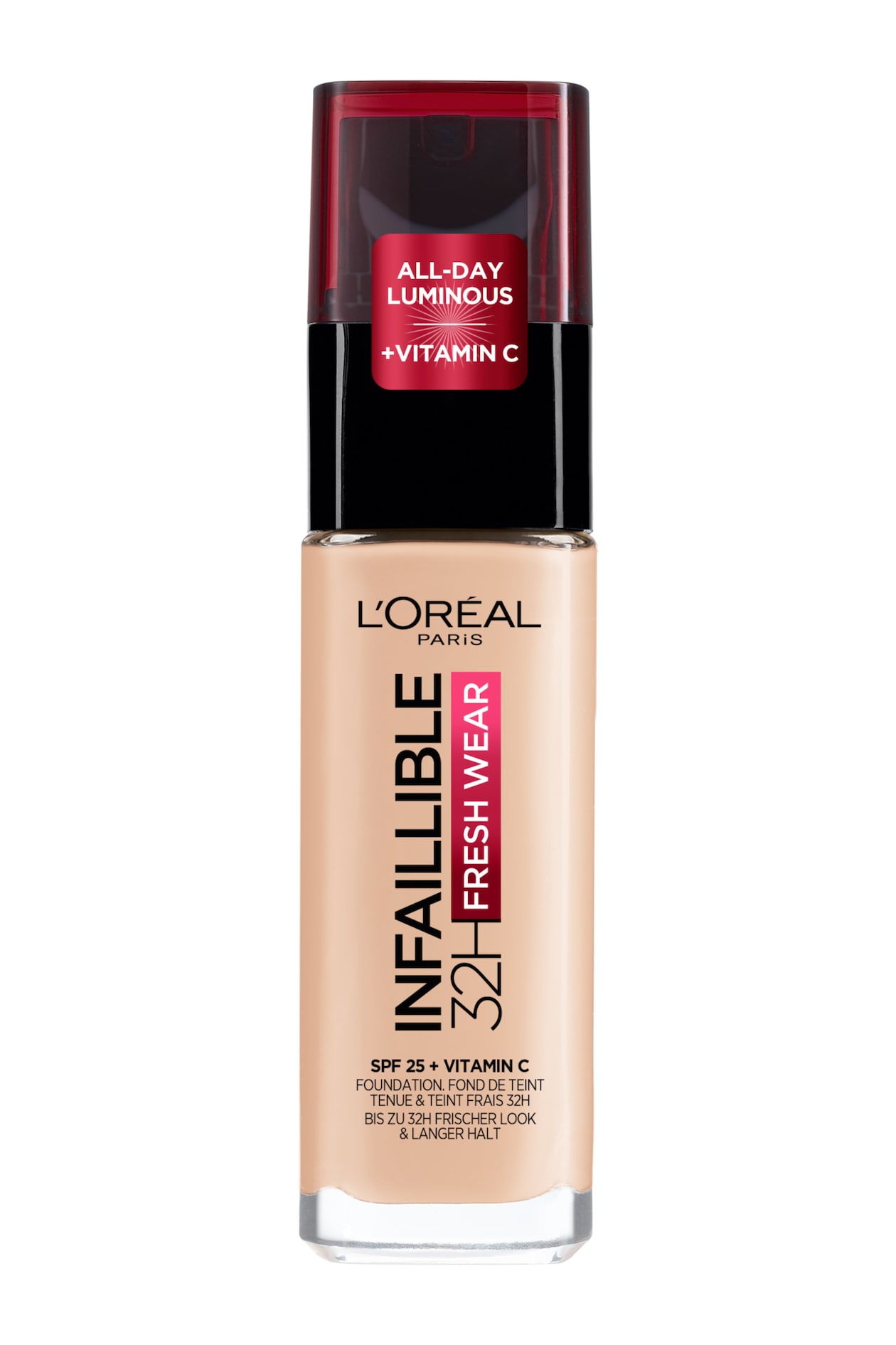 Foundation Infa 24h Fresh Wear - 20 Ivory - L'Oréal Paris - Beauty all ...