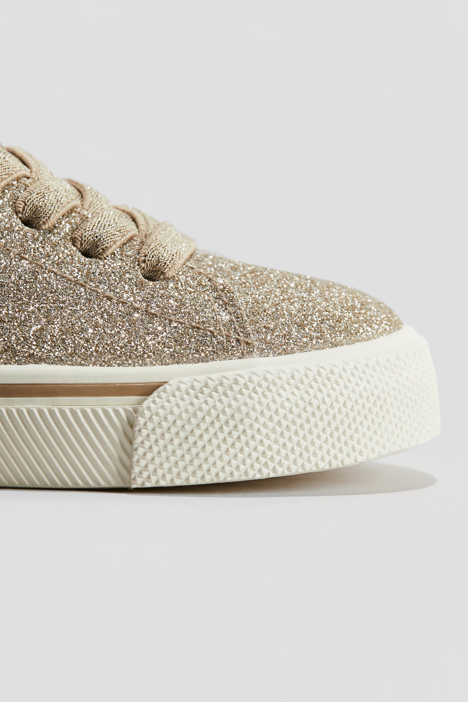 Glittery trainers - Gold-coloured - 2