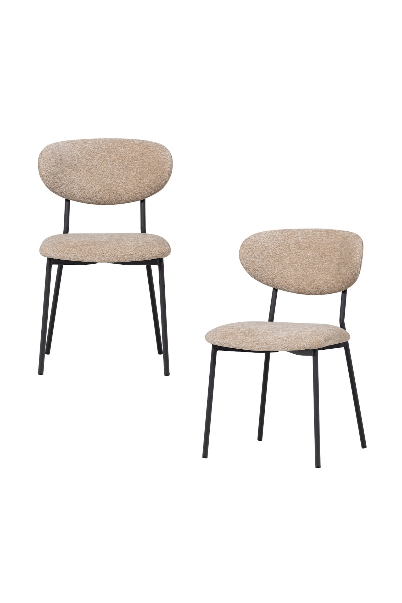 Kjeld Dining Chair - Set Of 2 - Natural/Green/Brown/Natural - 1