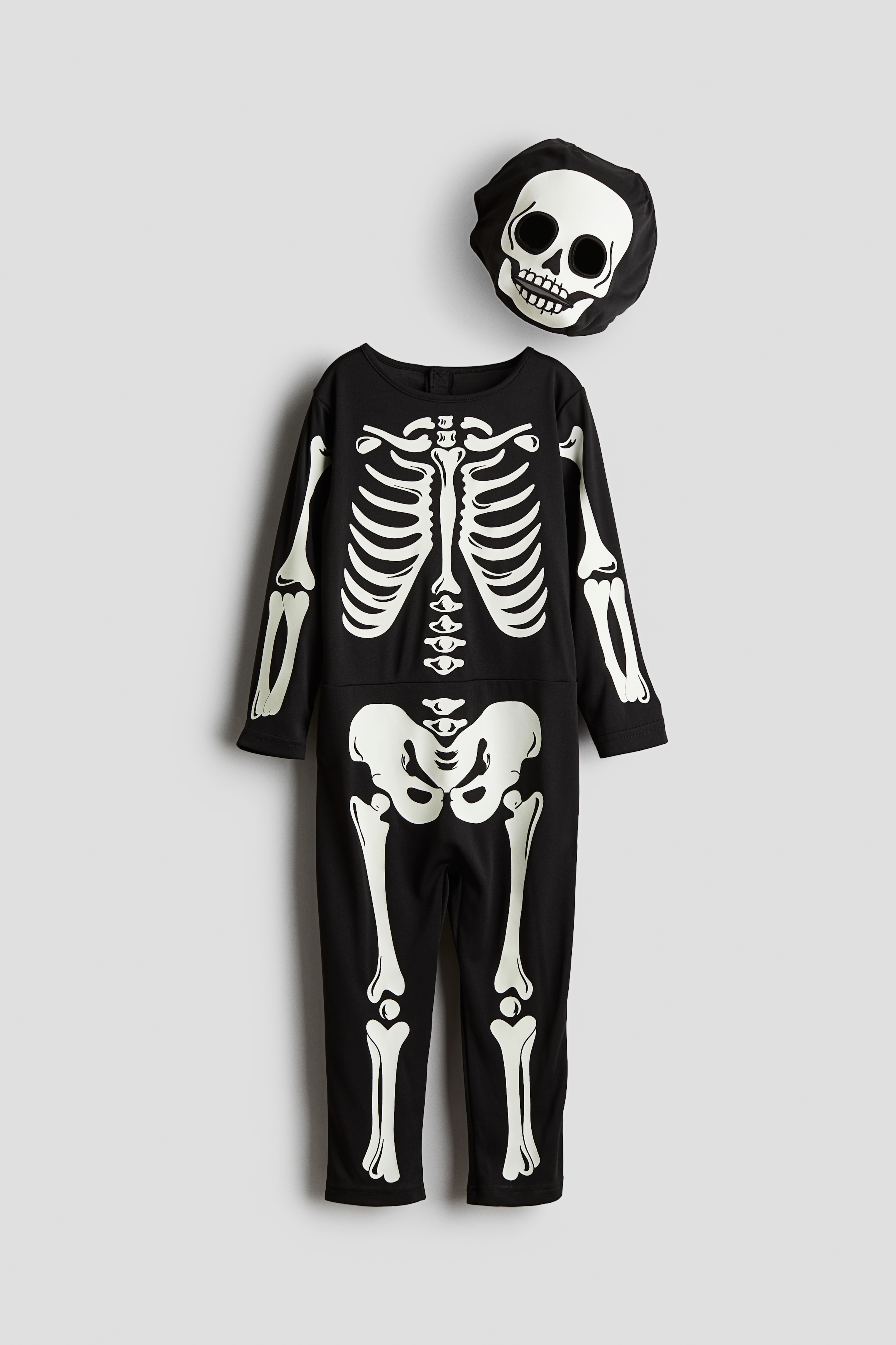 Printed Costume Black skeleton Kids H M CA