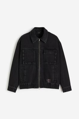 ルーズフィット デニムジャケット - デニムブラック - Men | H&M JP