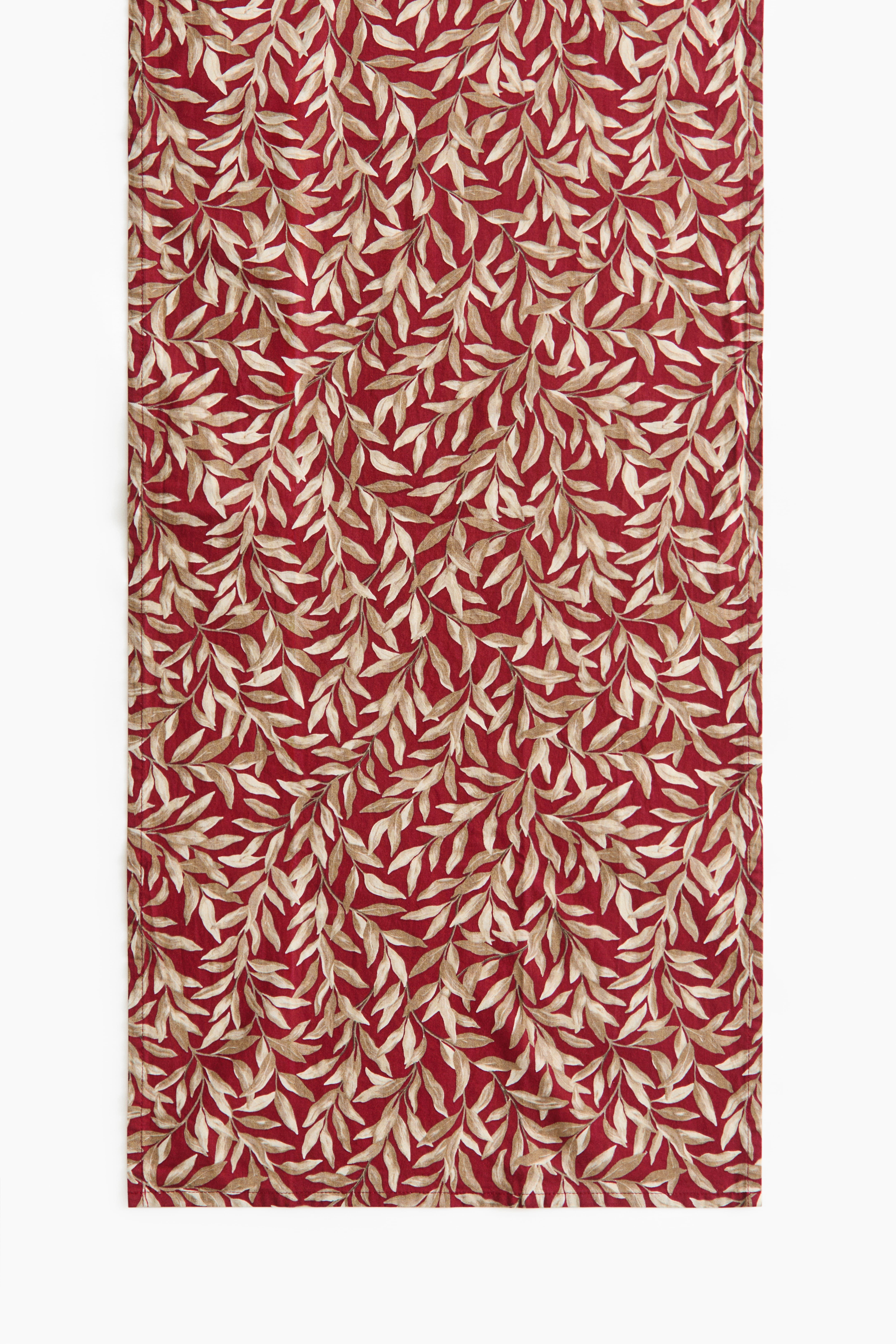 Chemin de table en coton à motif