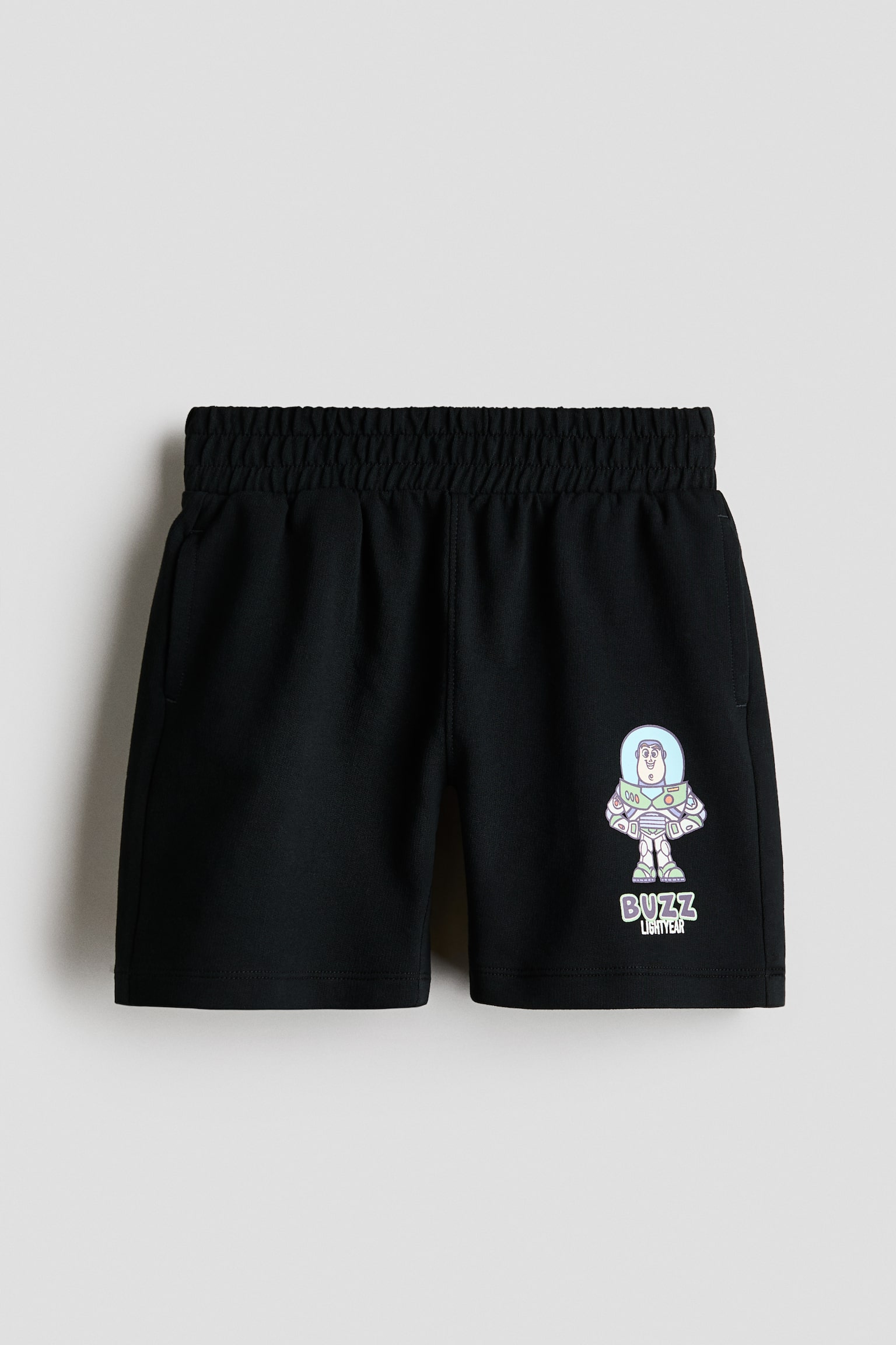 Sweatshorts with Printed Motif - Black/Toy Story/Gray/Mickey Mouse/Dark blue/Toy Story/Black/Mickey Mouse - 1