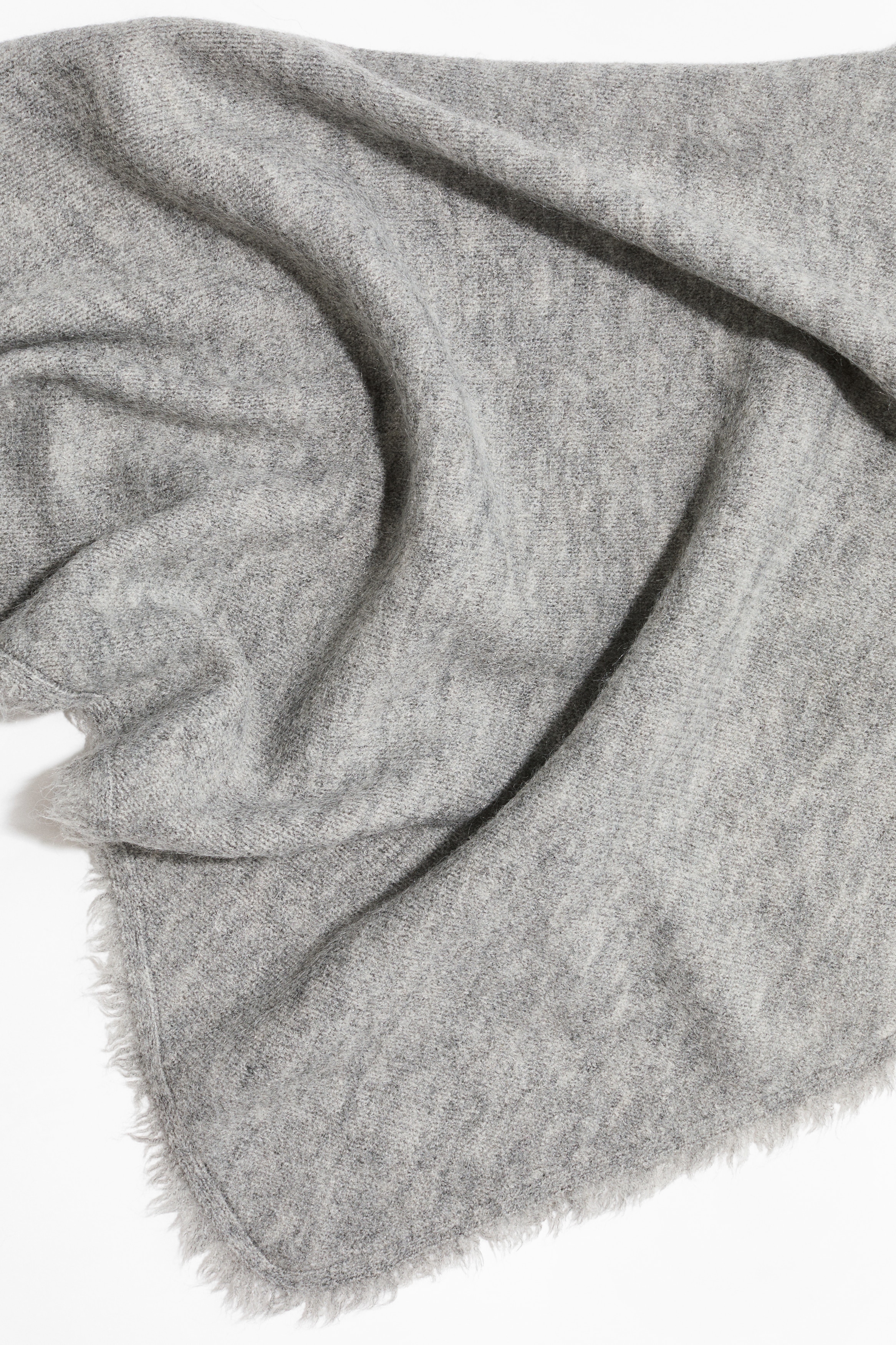 Frayed Triangle Scarf - thumbnail 2