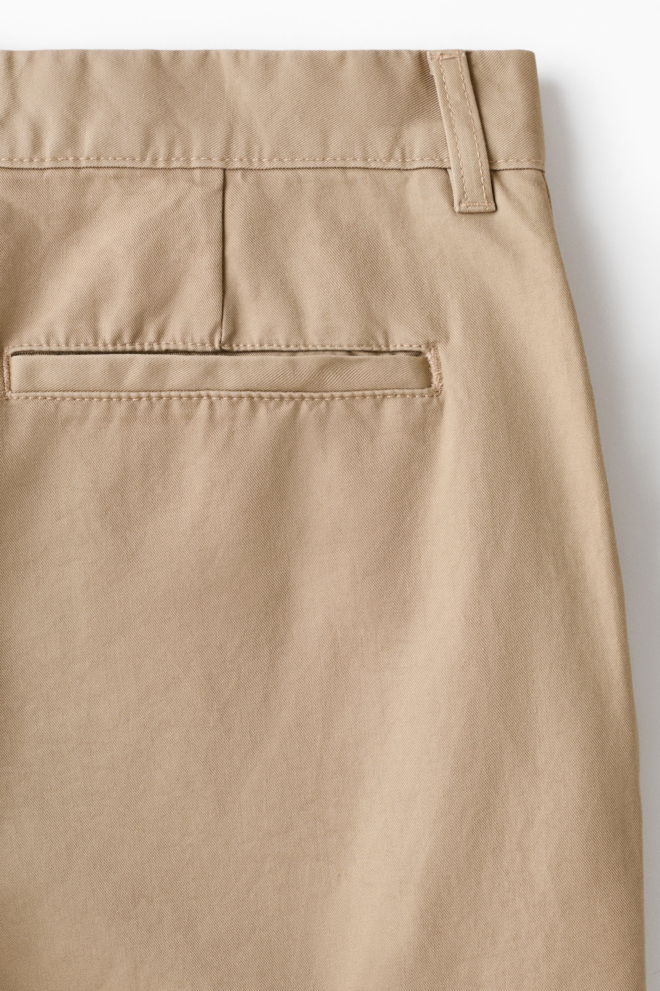 Pantalon chino ample en coton