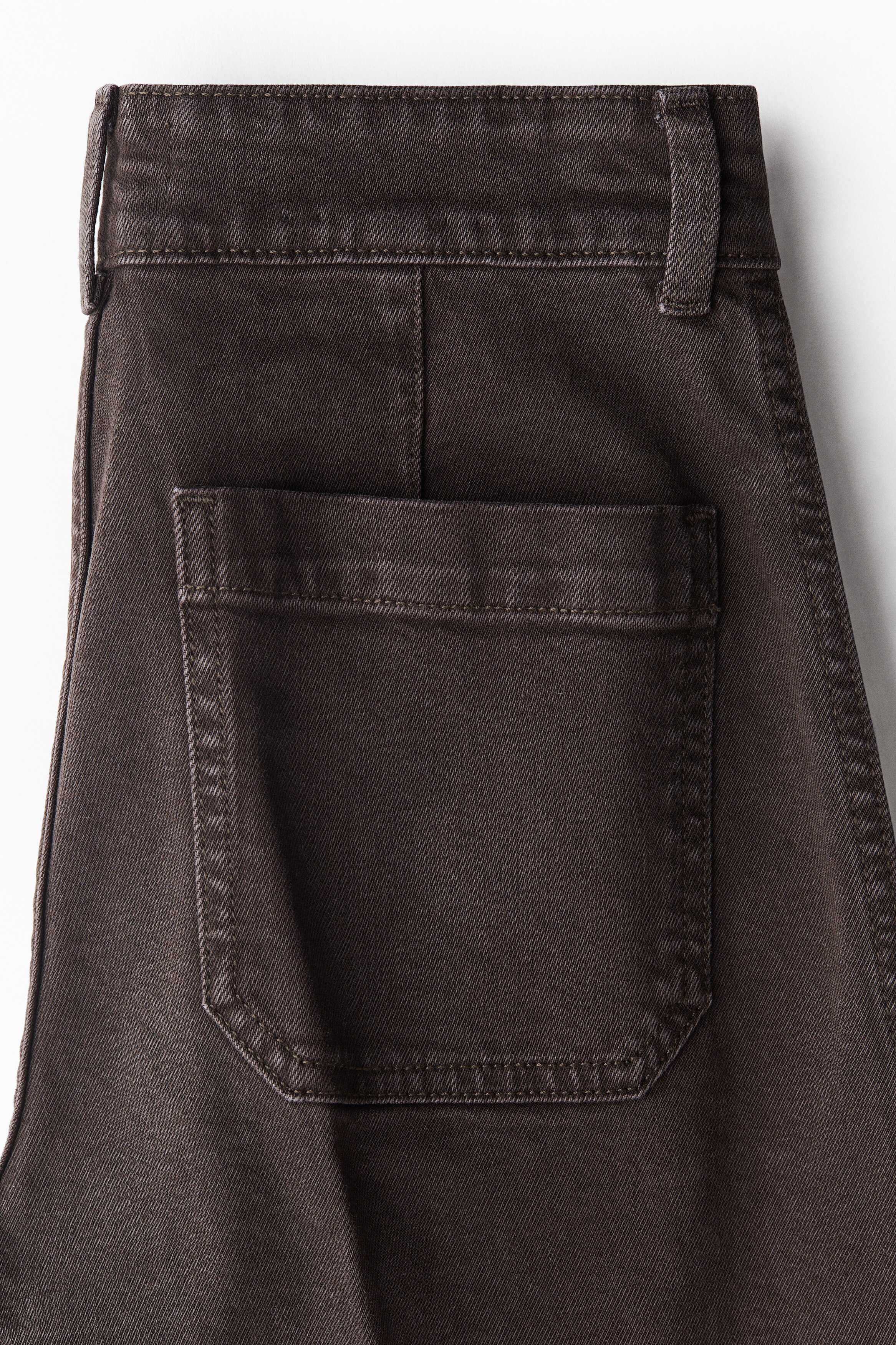 Wide High Ankle Jeans