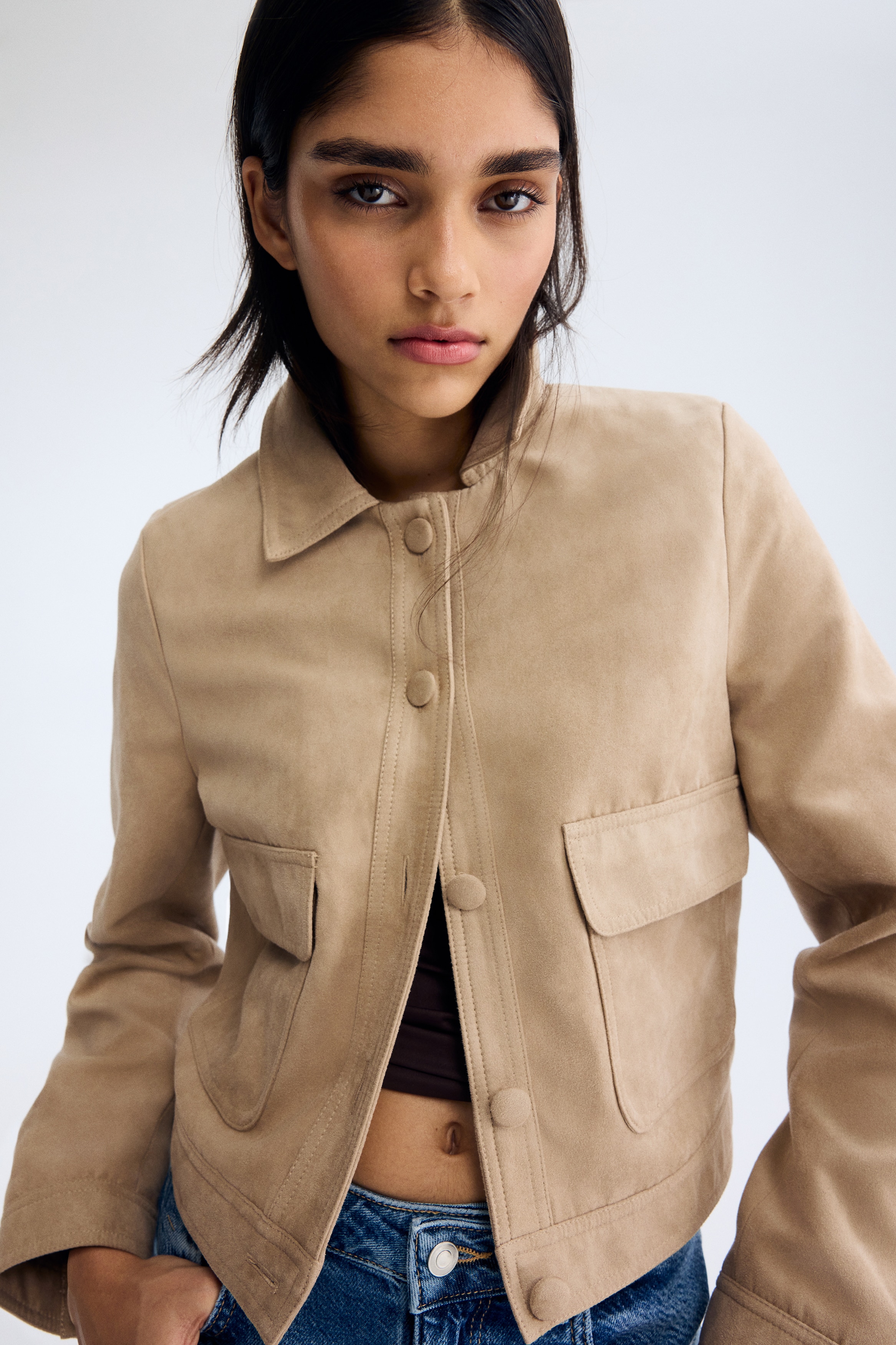 ジャケット - ベージュ - レディース | H&M JP