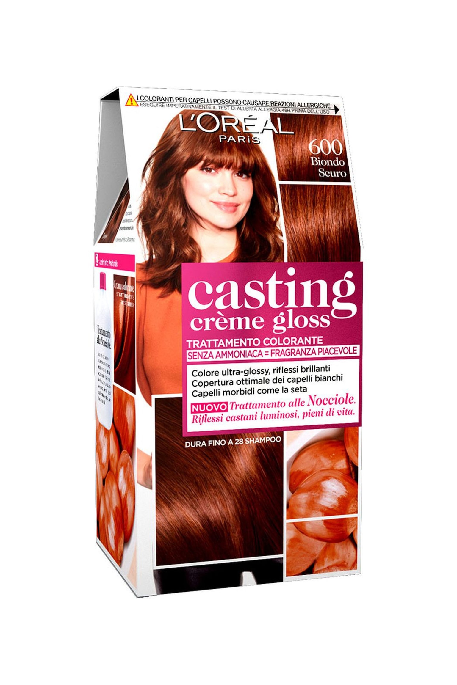 Tinta Capelli, Tono Su Tono - 600 Biondo Scuro/515 Marron Chocolat