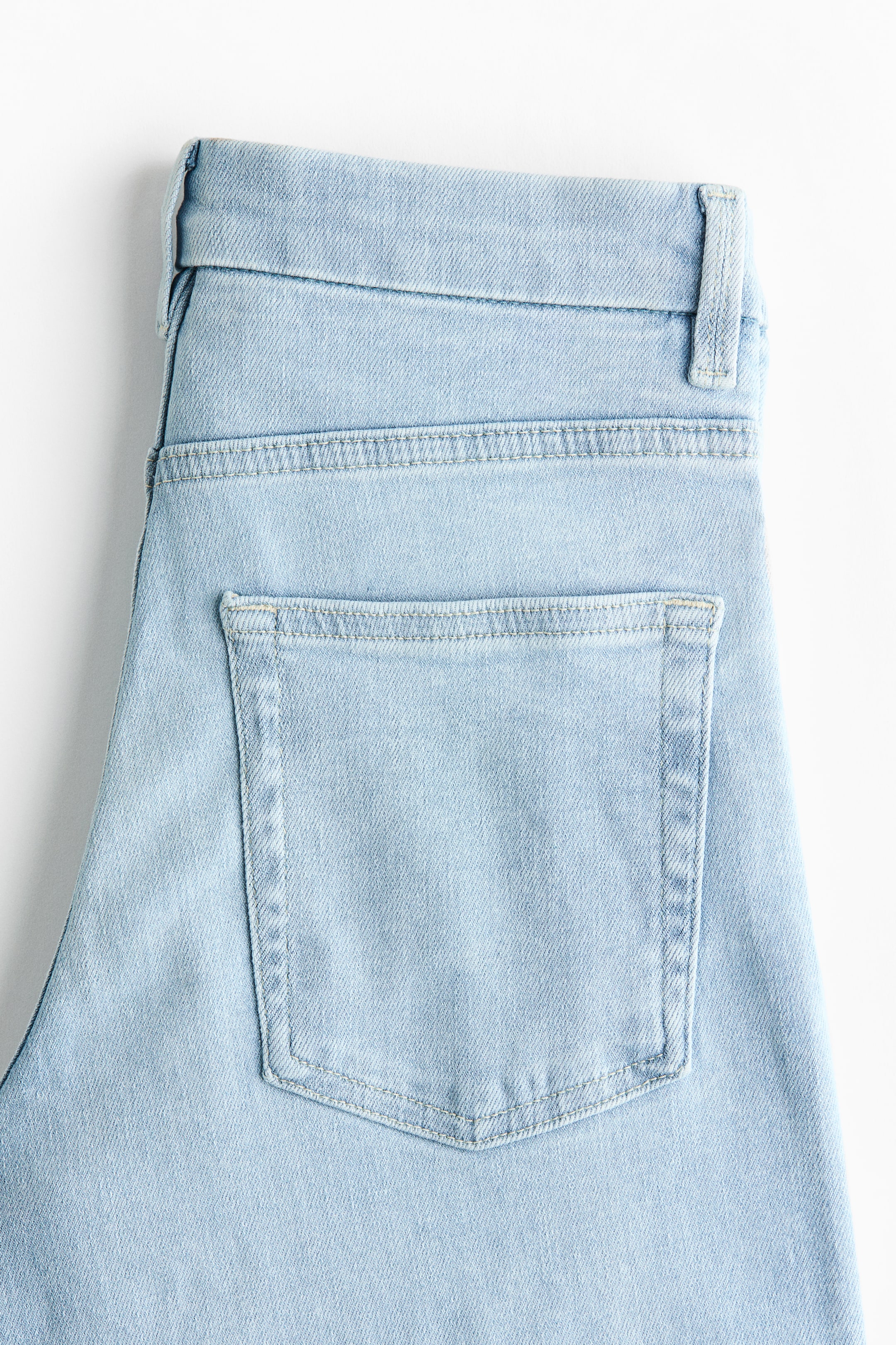 Zobacz większy obraz: Wide High Jeans - Jasnoniebieski denim - ONA | H&M PL 6