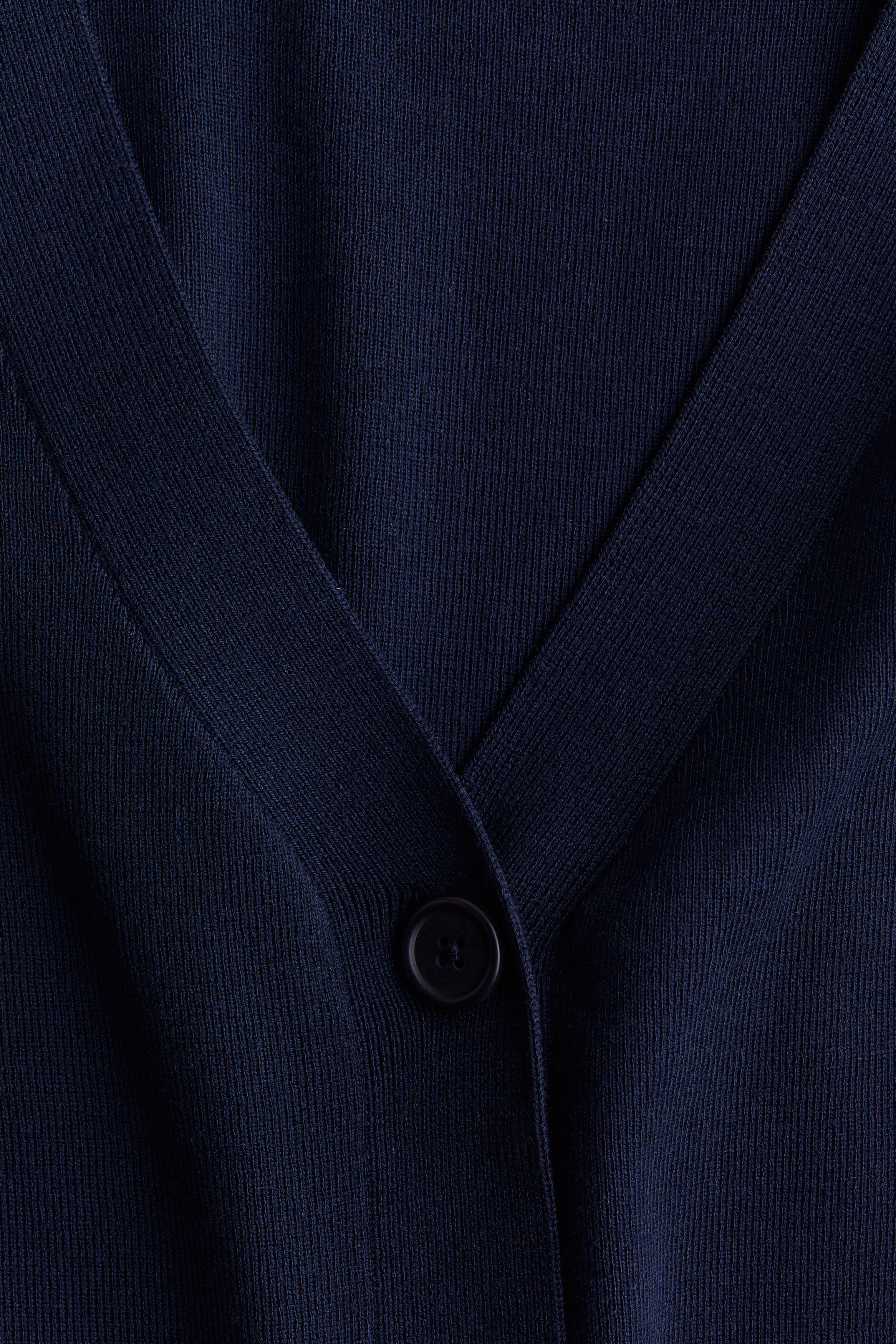 Fine-knit cardigan