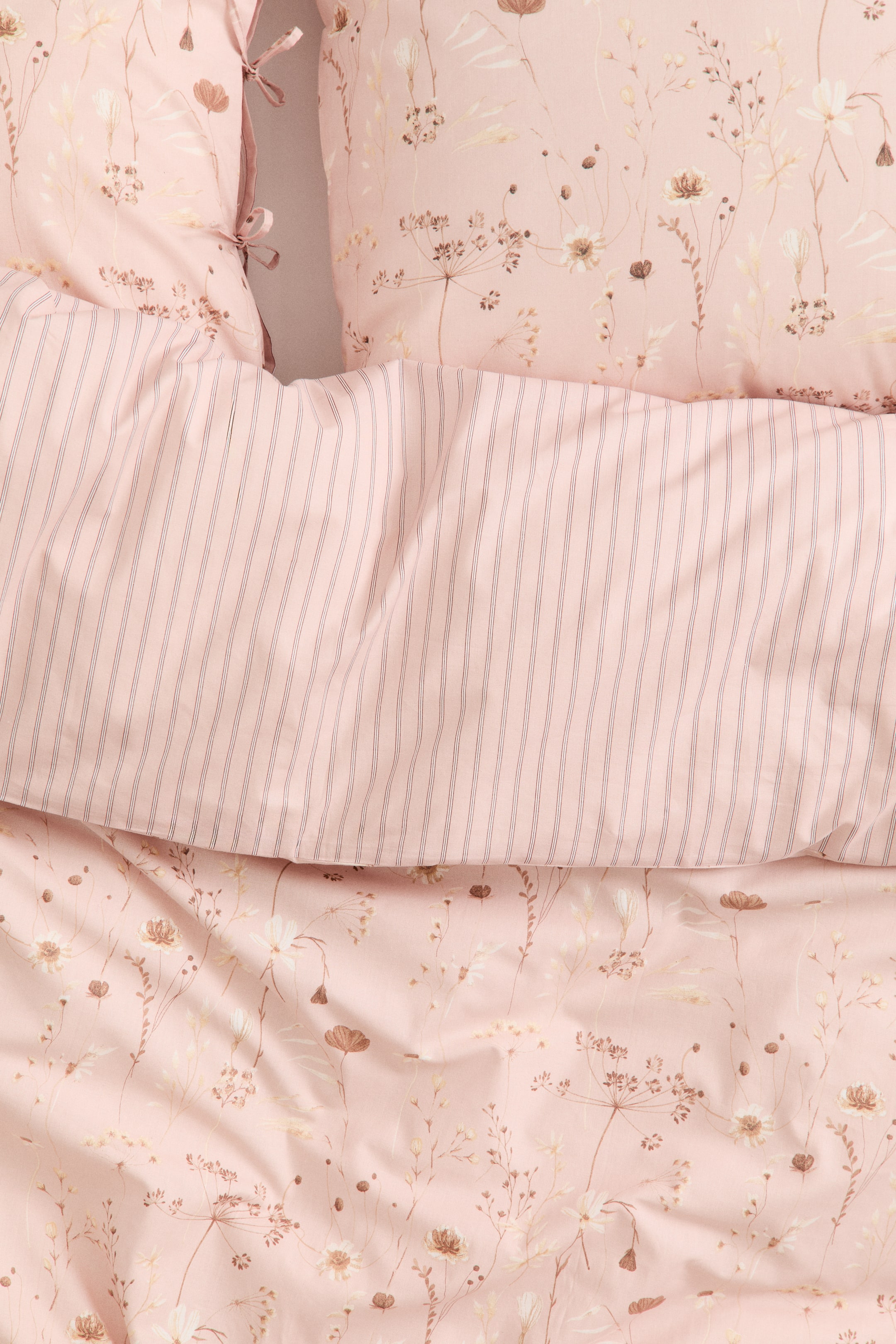 Floral-Print King/Queen Duvet Cover Set