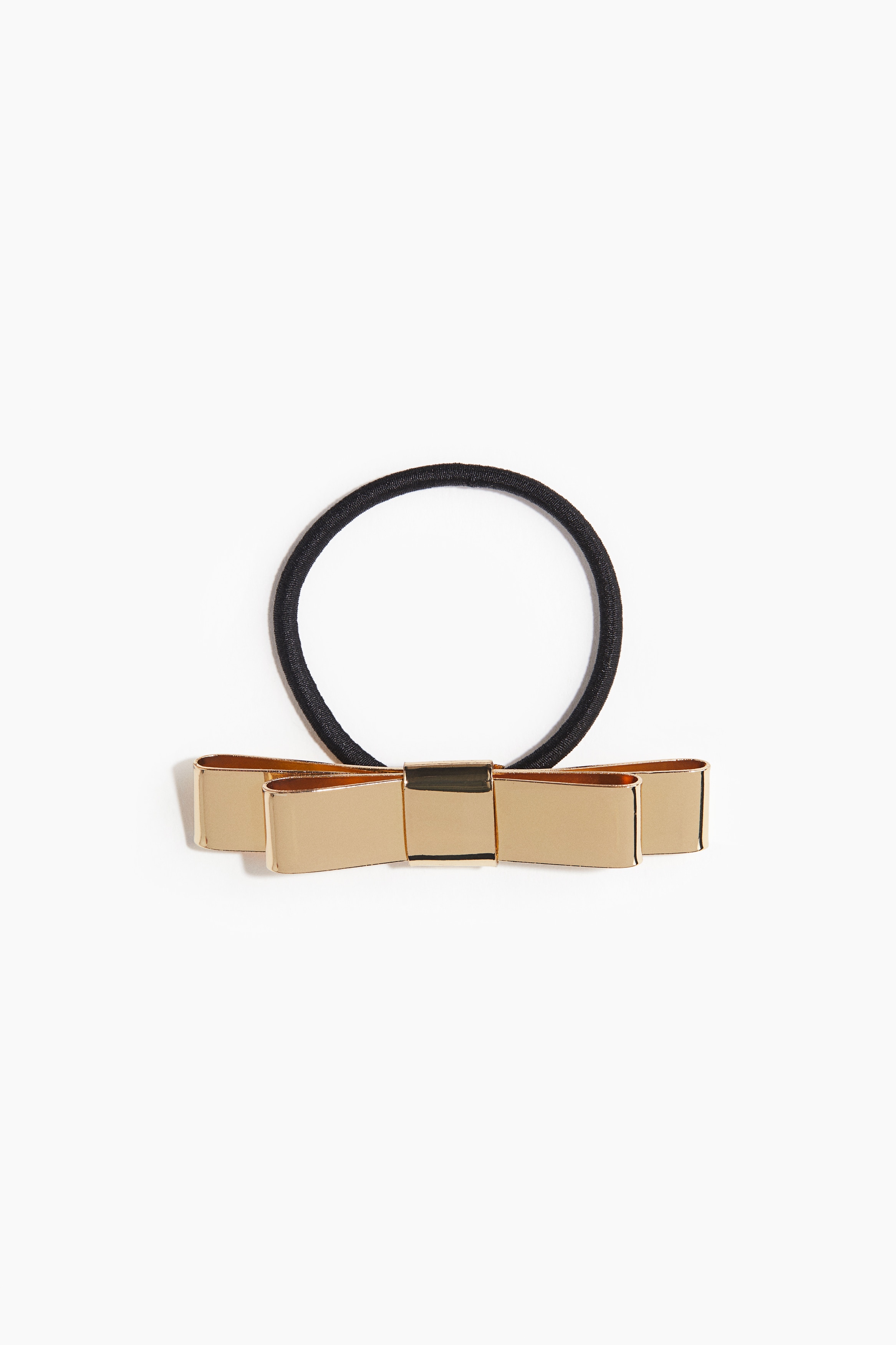 Bow-detail hair elastic