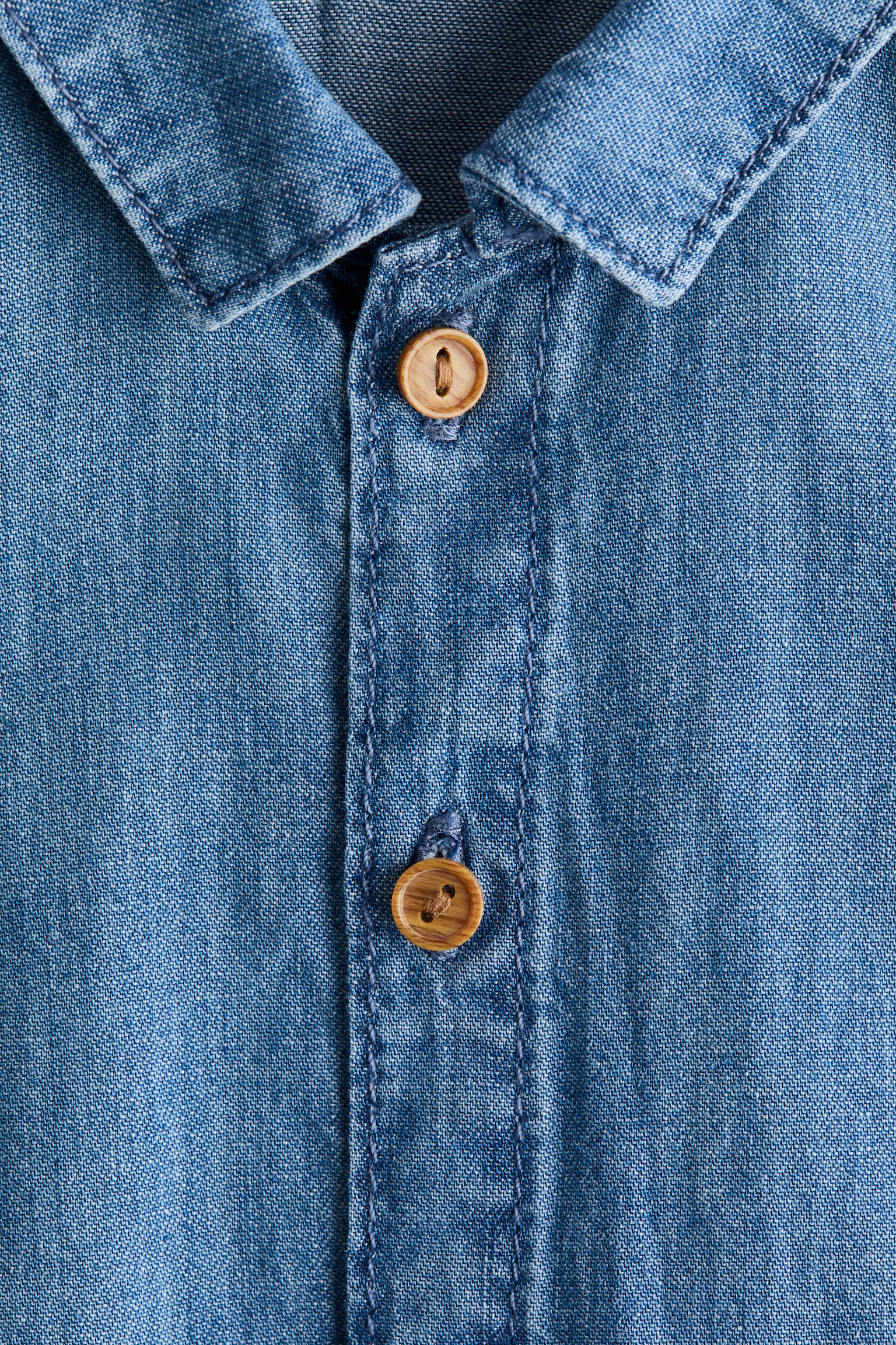 Джинсовий комбінезон - Блакитний денім - 2