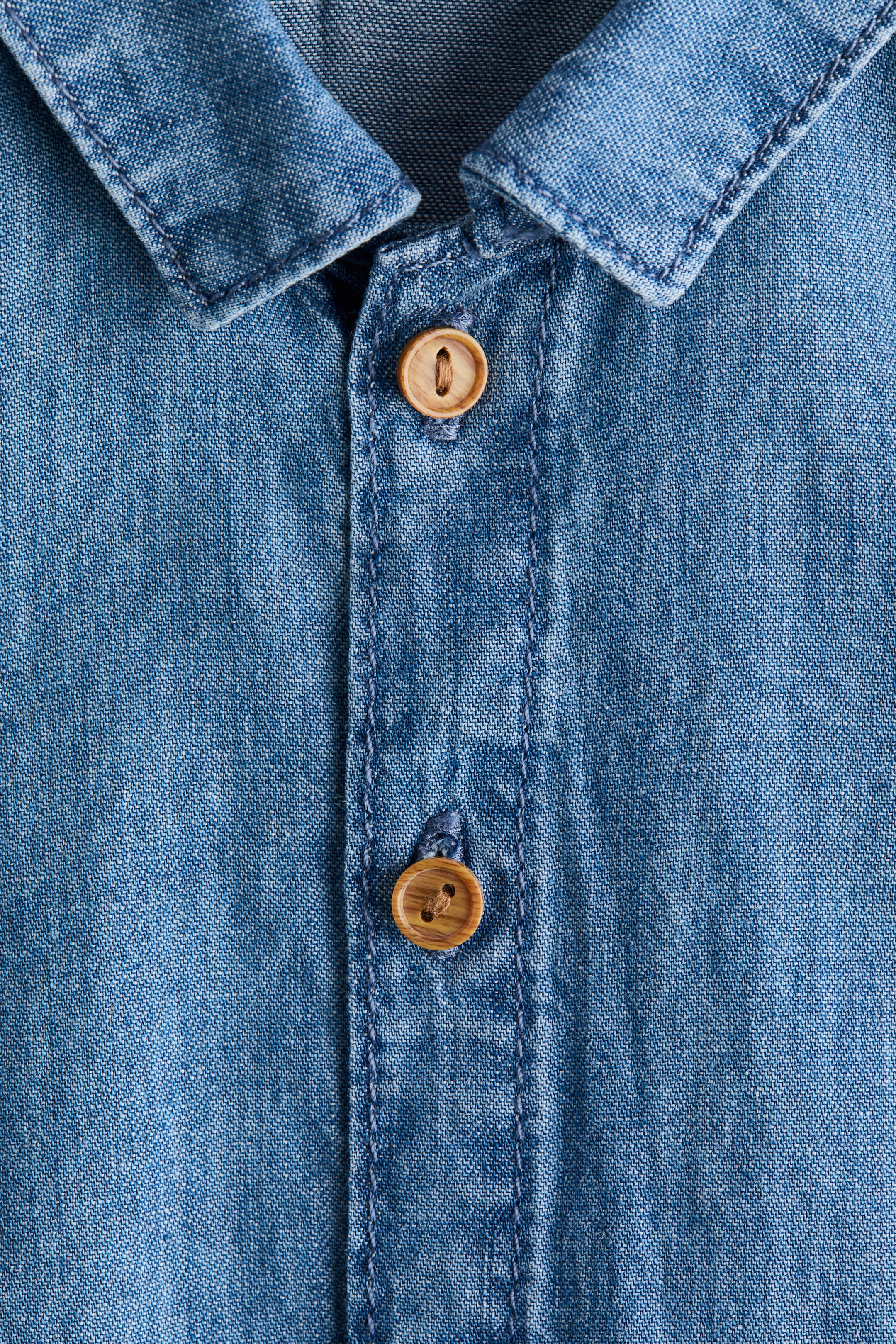 Детские комбинезоны H&M Denim Jumpsuit — фото 2