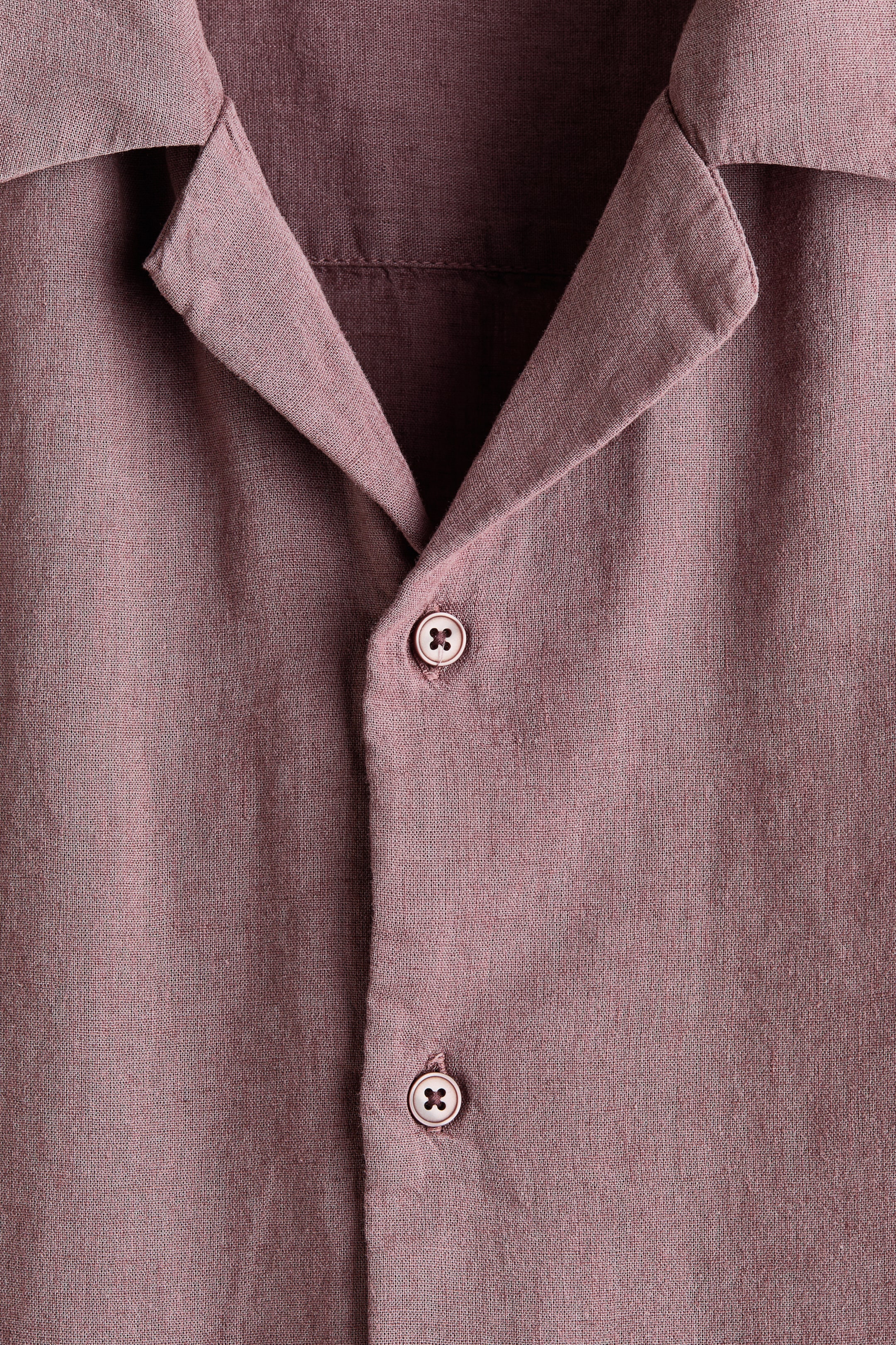 Relaxed-Fit Linen-Blend Resort Shirt