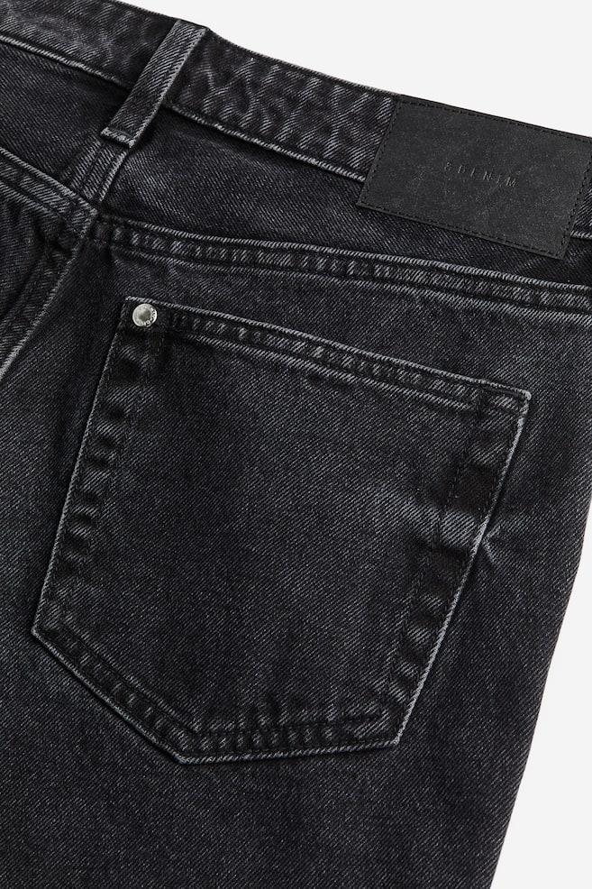 Straight Regular Jeans - Sort/Lys denimblå/Cream/Lys denimblå/dc - 5
