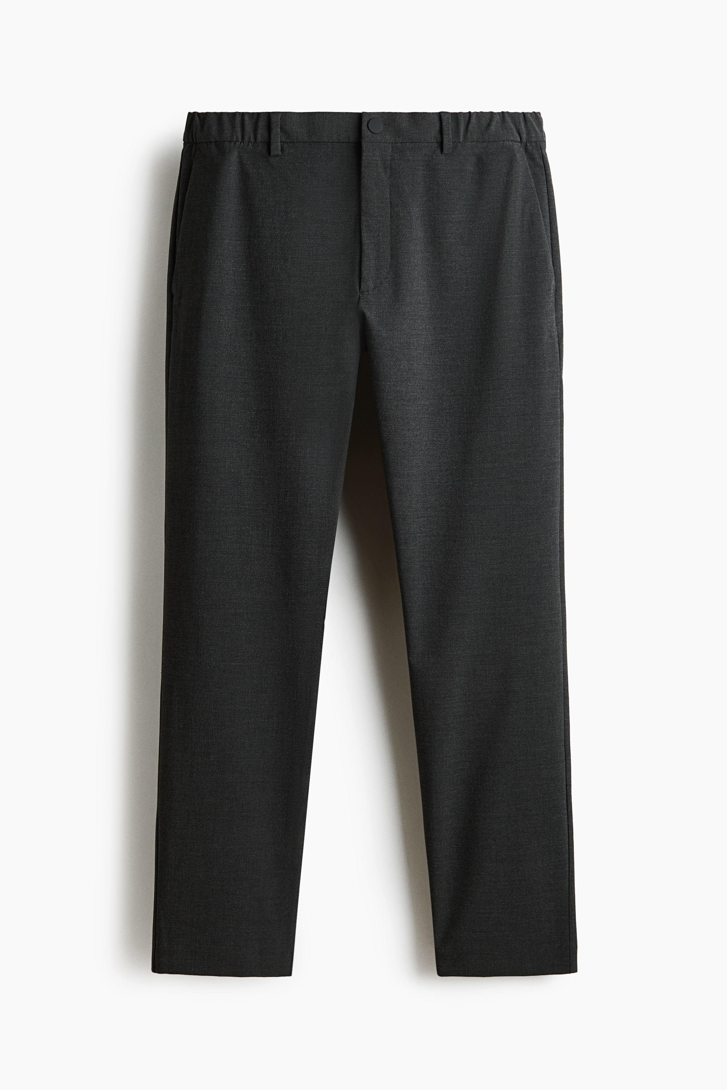 Παντελόνι chino Comfort Fit με στενή εφαρμογή - Σκούρο γκρι/Μαύρο