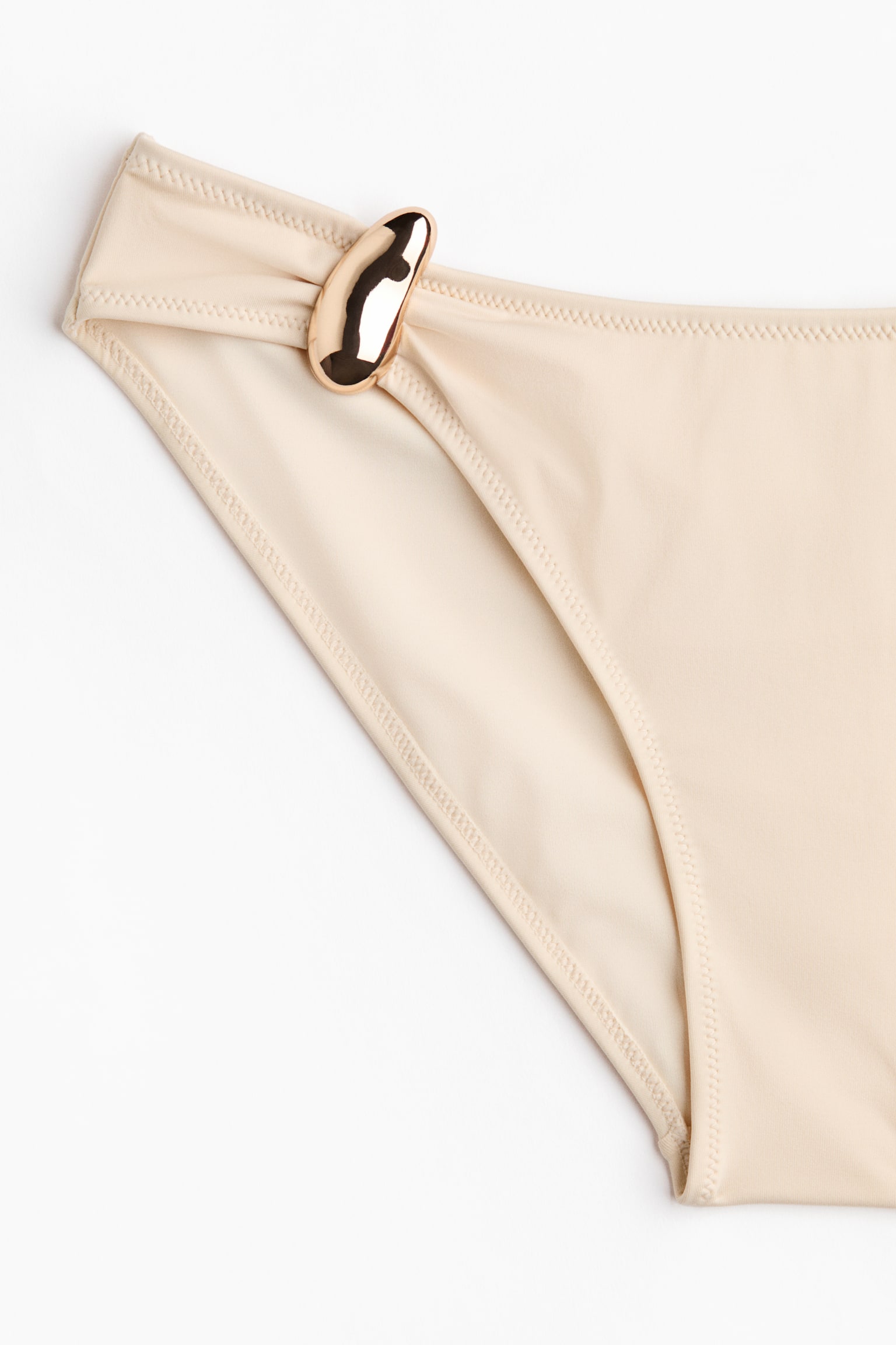 Cheeky Bikini bottoms - Light beige/Black - 4