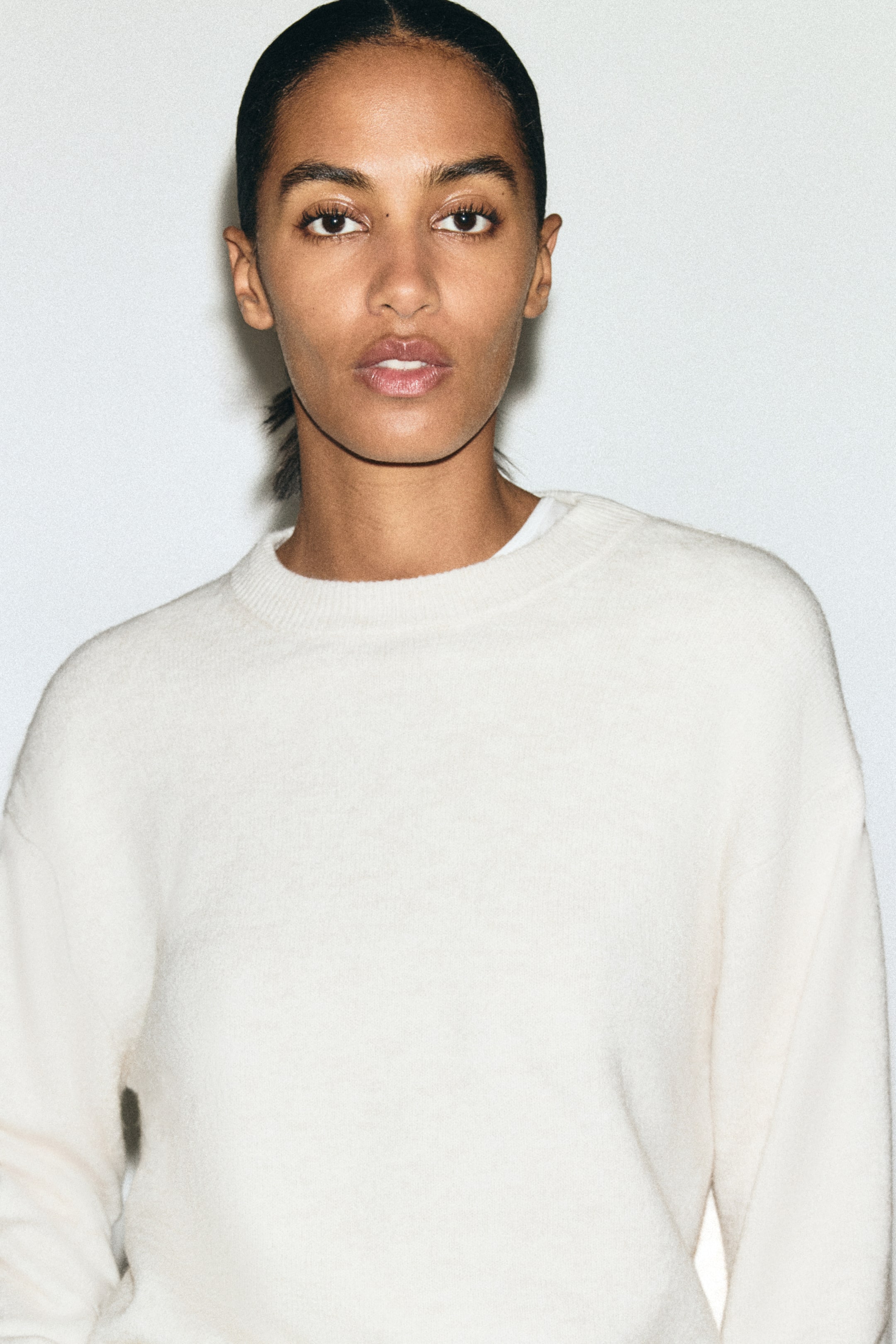 查看大圖: 針織套衫 - 奶油色 - Ladies | H&M 1