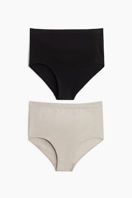 MAMA 2-pack bomullsblandad trosa Seamless