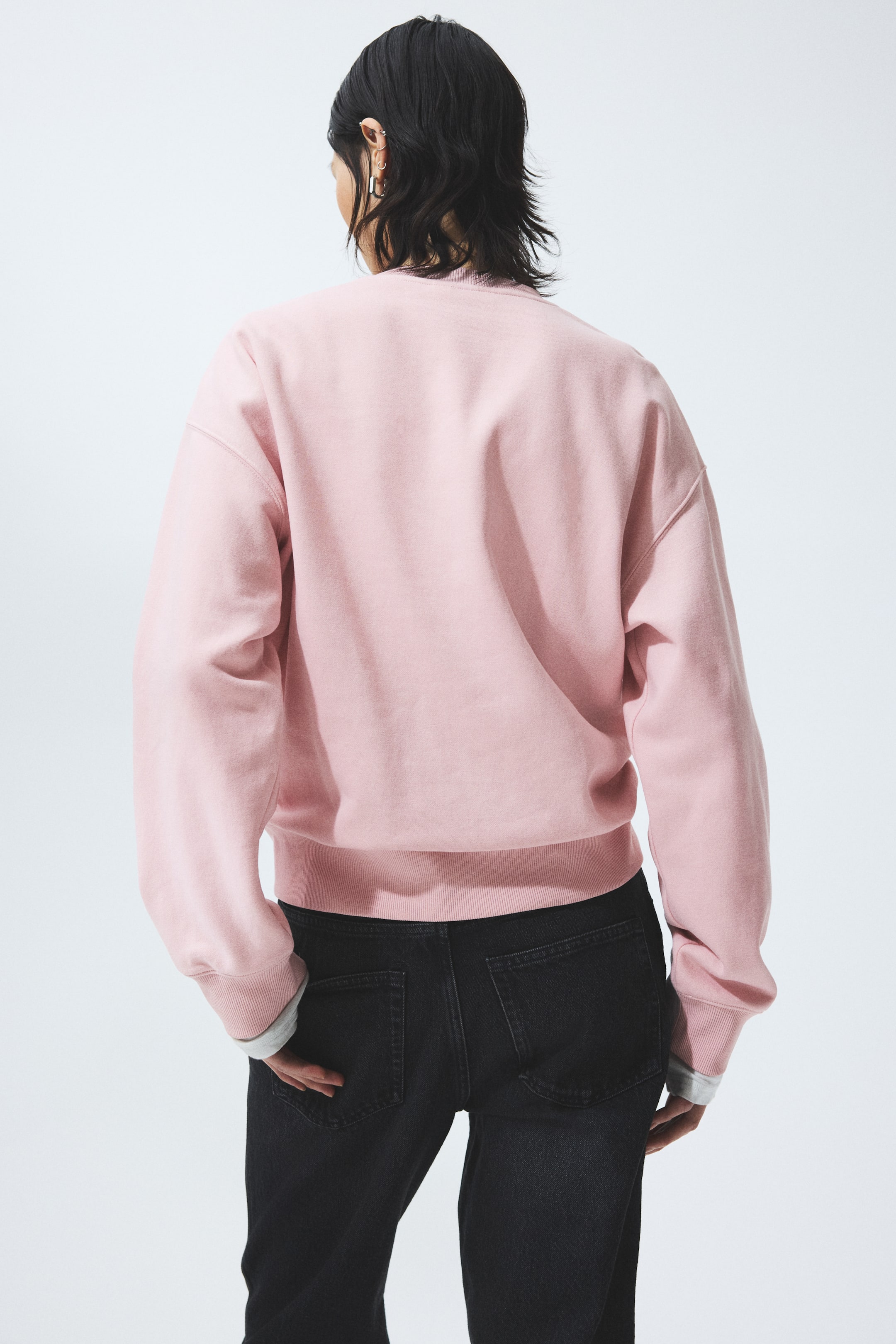 Женские худи H&M Sweatshirt with Motif — фото 6