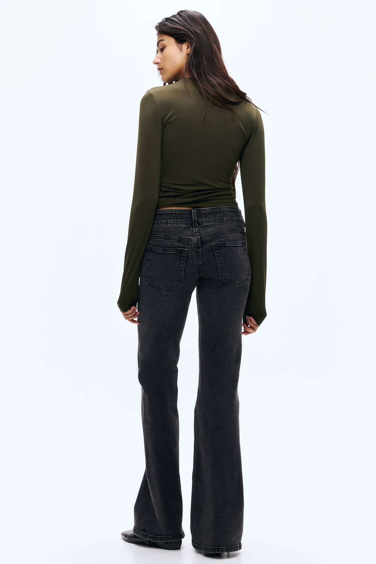 Flared Low Jeans - image 3