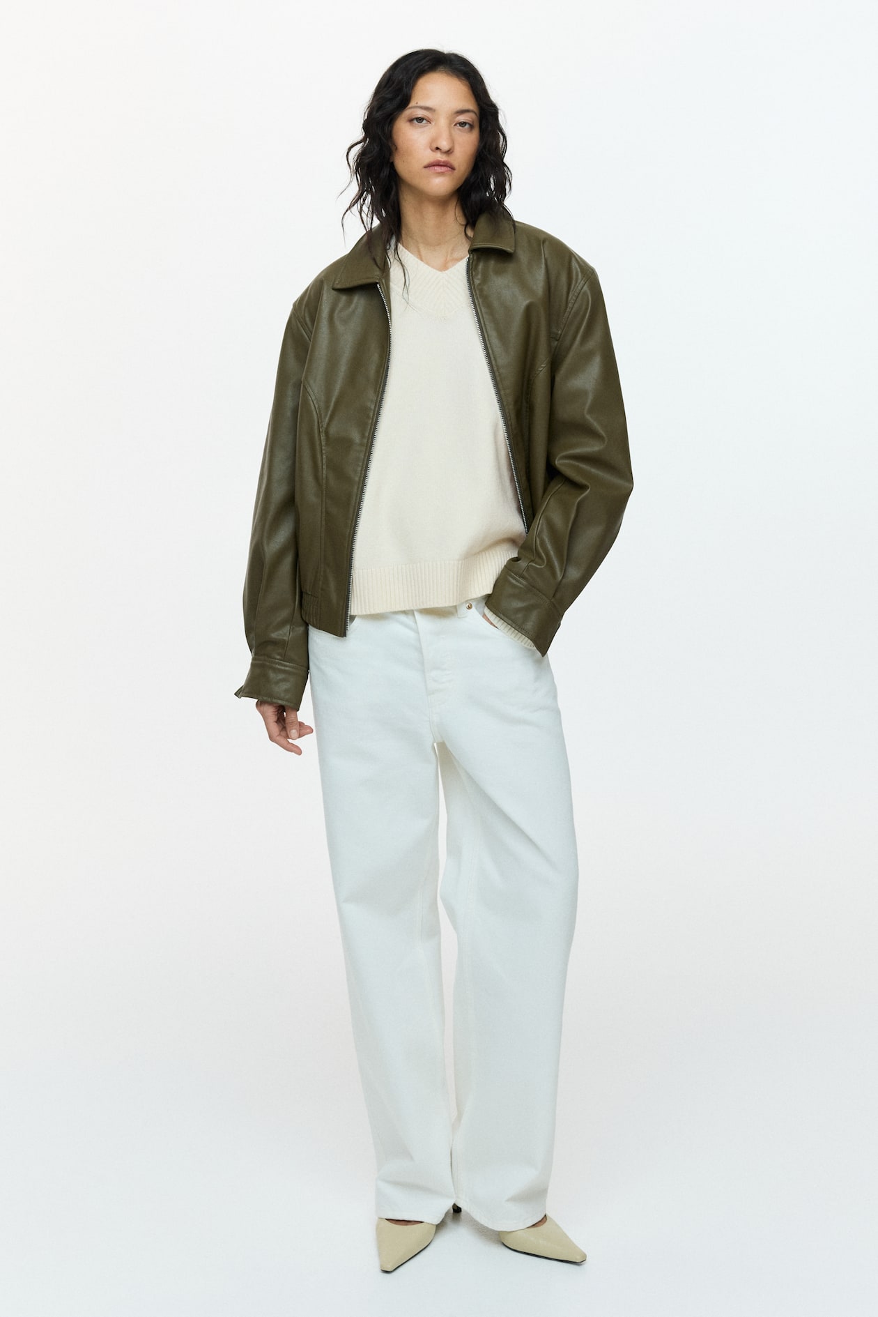 V-Neck Sweater - image 3