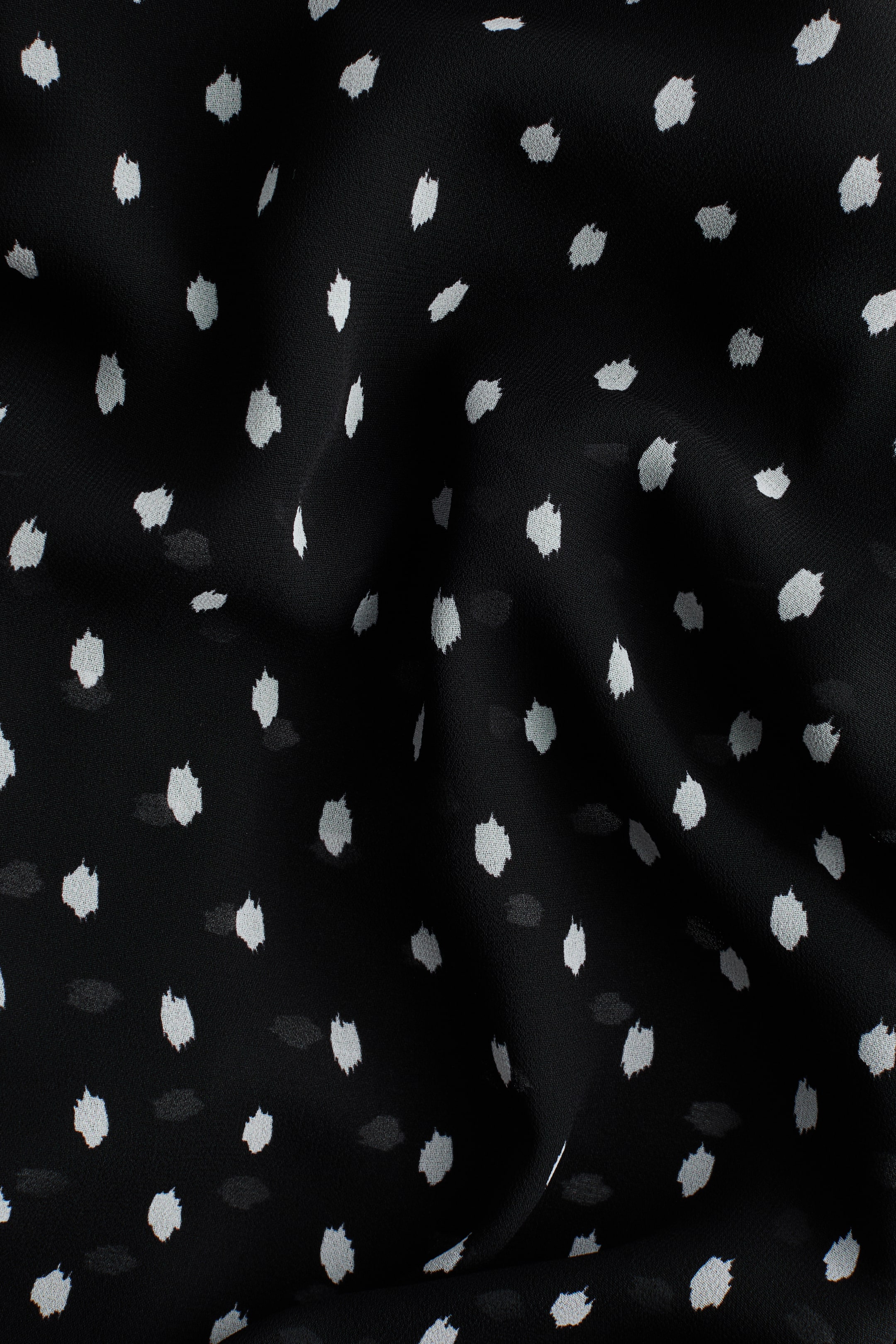 Puff-Sleeved Maxi Dress
