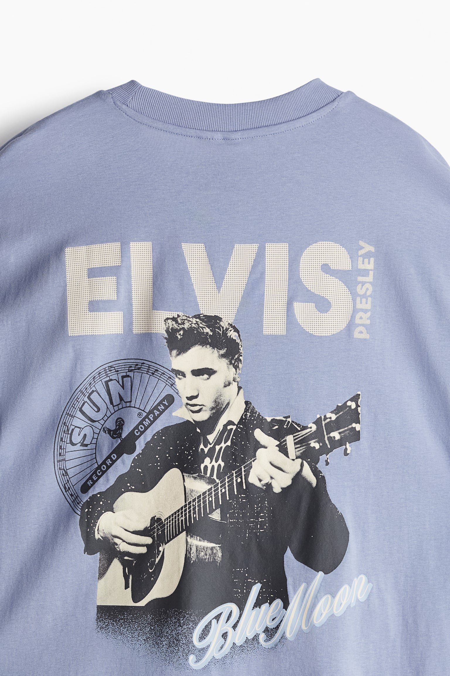 オーバーサイズ プリントTシャツ - ライトブルー／Elvis Presley/ライトベージュ／Blondie/ホワイト／Olivia Rodrigo/ダスティピンク／Soundgarden - 6