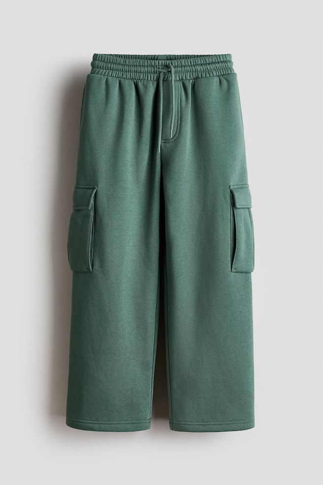 Cargo Joggers - Dark green - 1