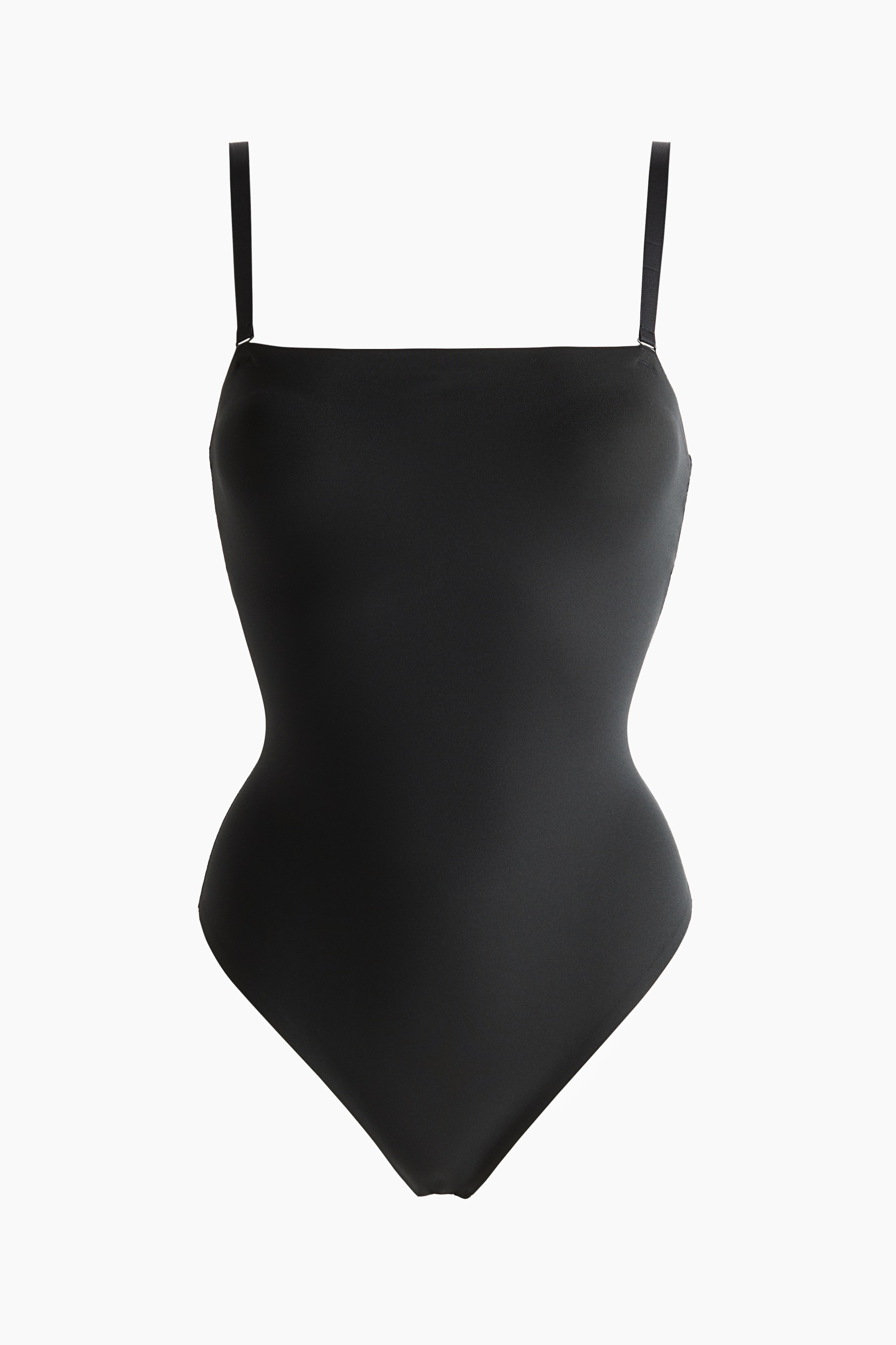 Body thong z mikrofibry Light Shape - Czarny/Beżowy/Burgundowy