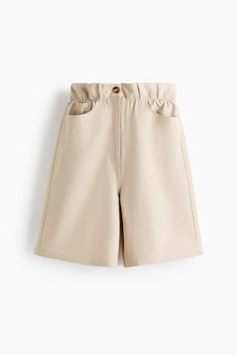 Bermudashorts i linmix