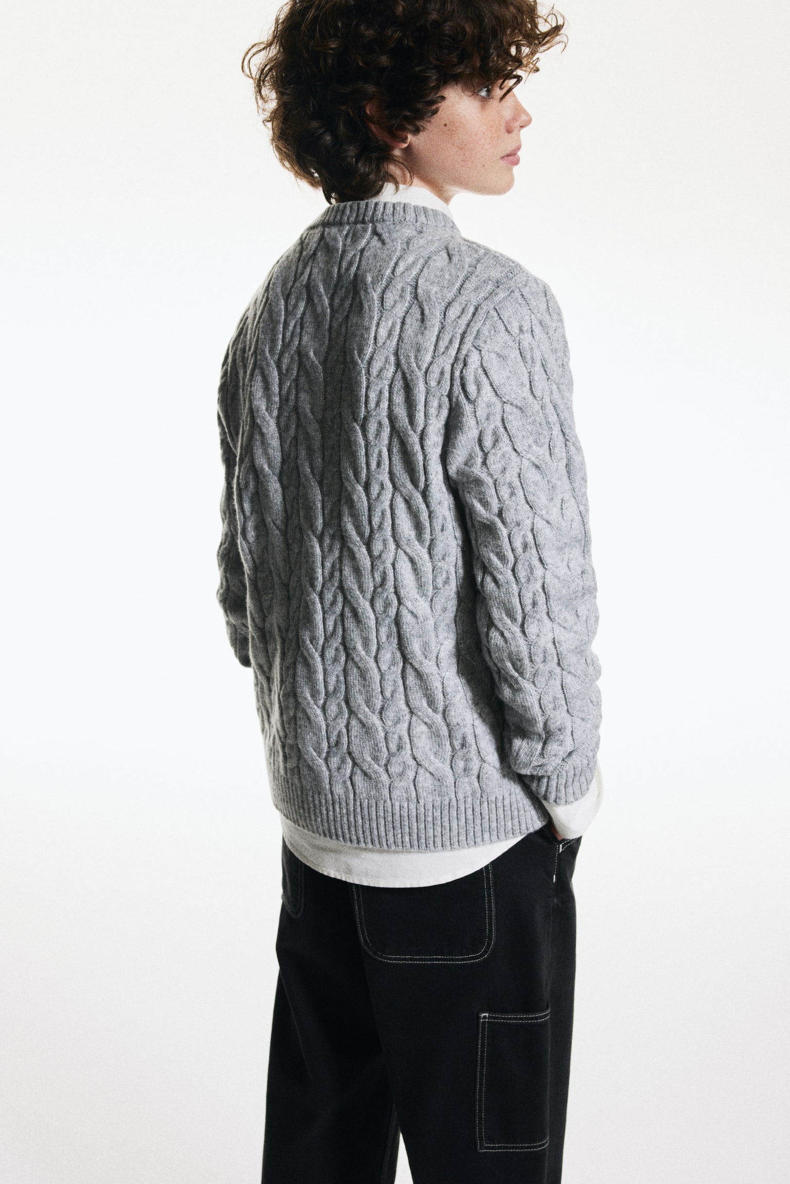 Loose Fit Carpenter Jeans - Denim black/Beige/Light denim blue/Dark denim blue