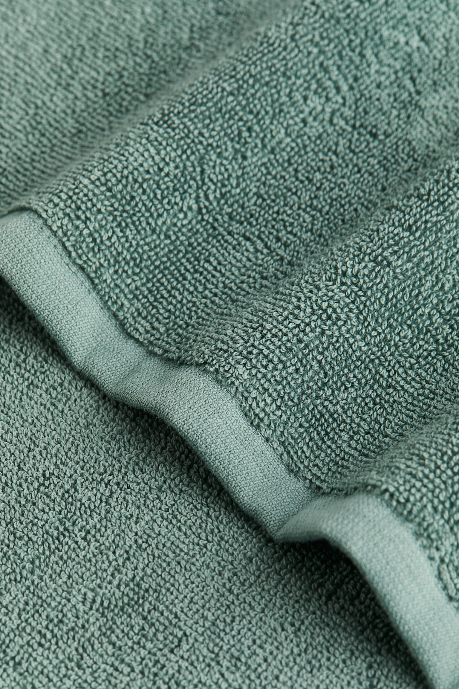 코튼 테리 핸드 타월 - 다크 세이지 그린/라이트 토프/다크 그레이/세이지/라이트 토프/다크 그레이/더스티 브라운 - 3