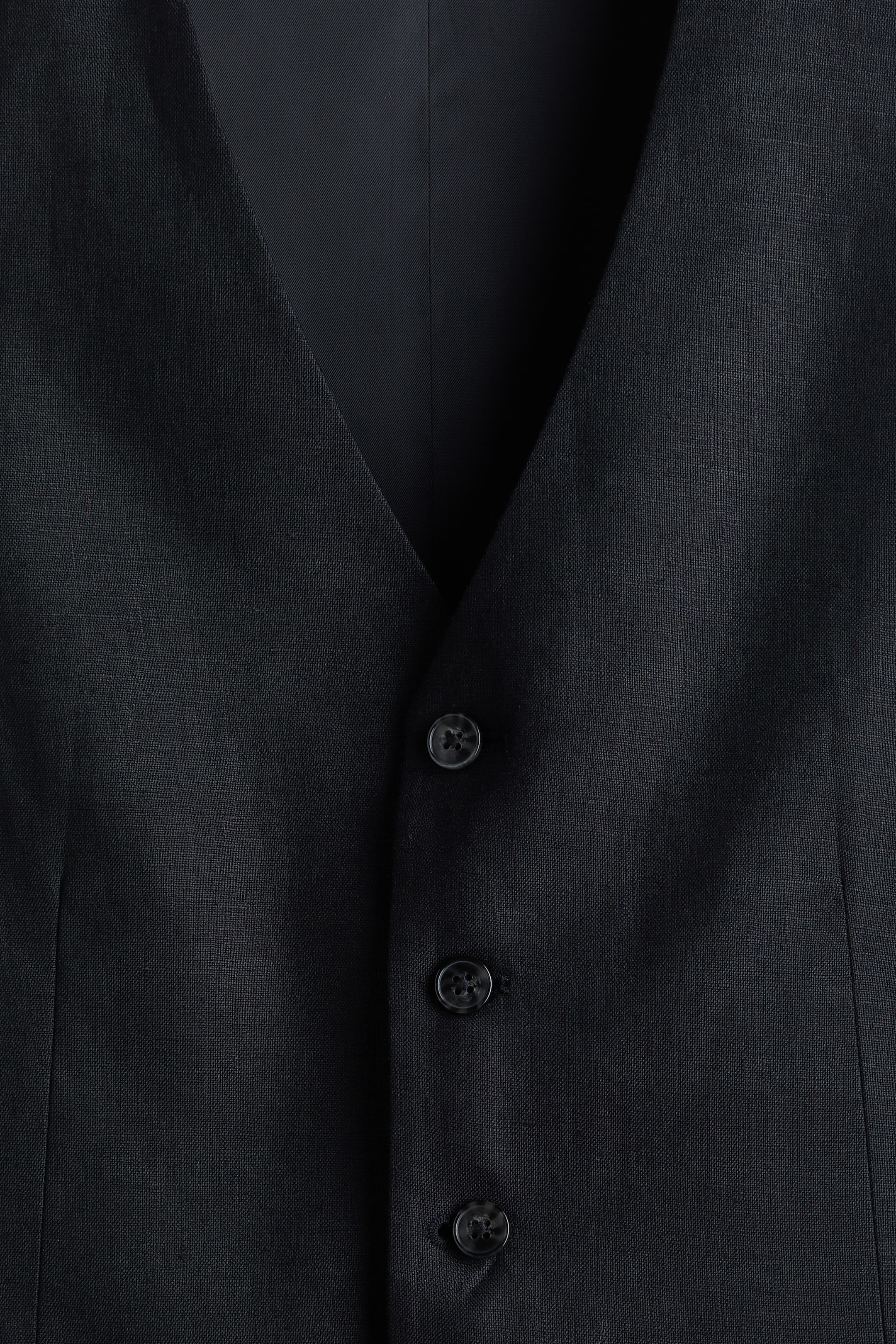 Мужские жилеты H&M Slim-Fit Linen Suit Vest — фото 4