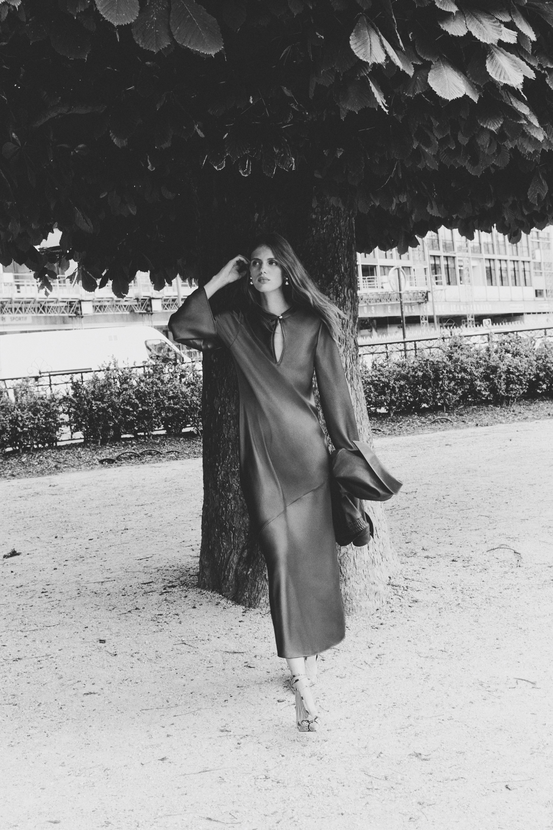 ロングワンピース - オリーブグリーン - レディース | H&M JP