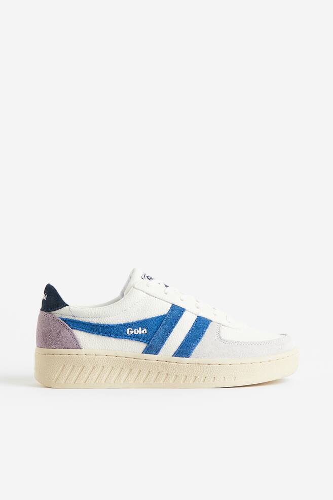 Grandslam Trident Trainers - White/navy/White/pink - 2